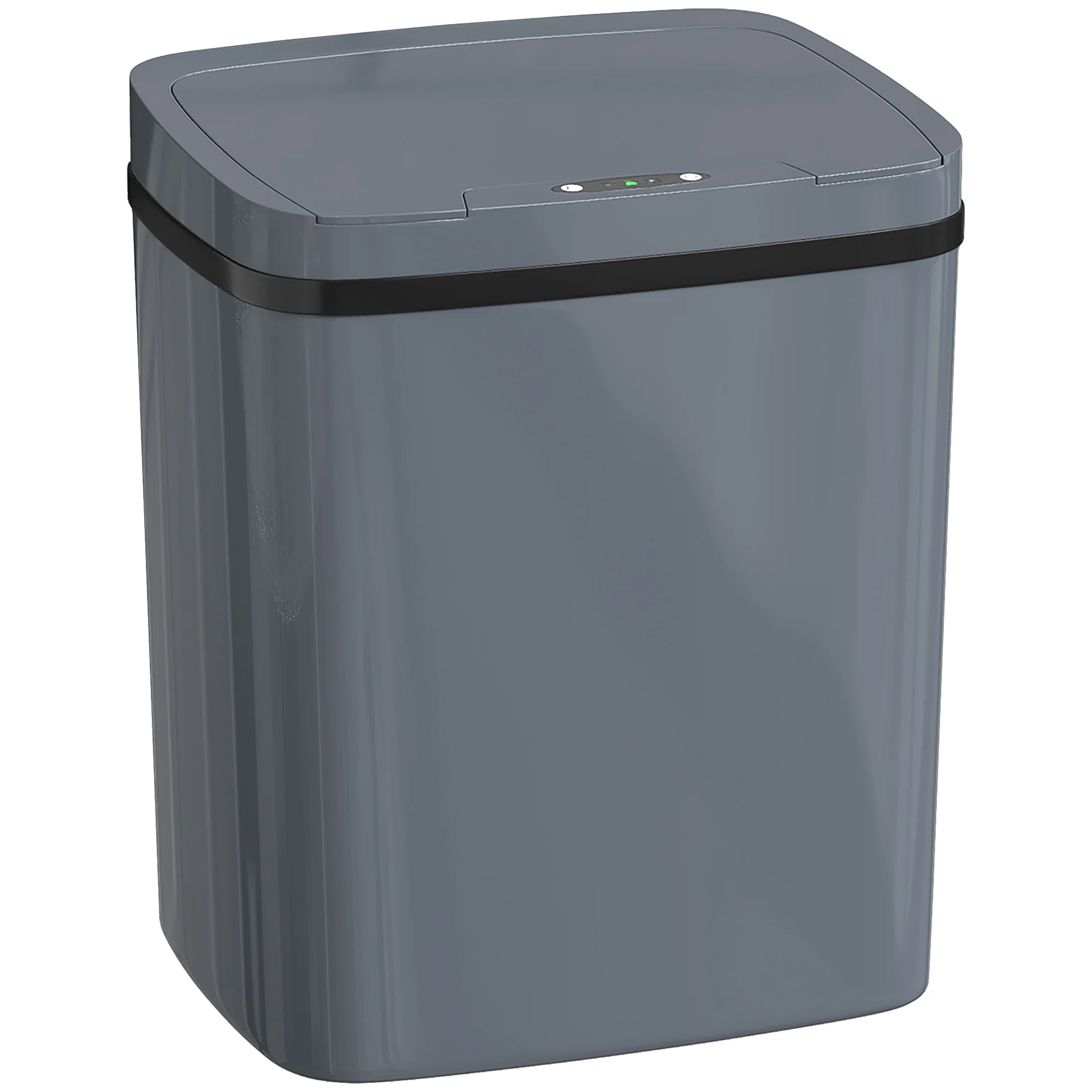 HOMCOM 15L Sensor Bin, Automatic Touchless Kitchen Bin, Battery Operated