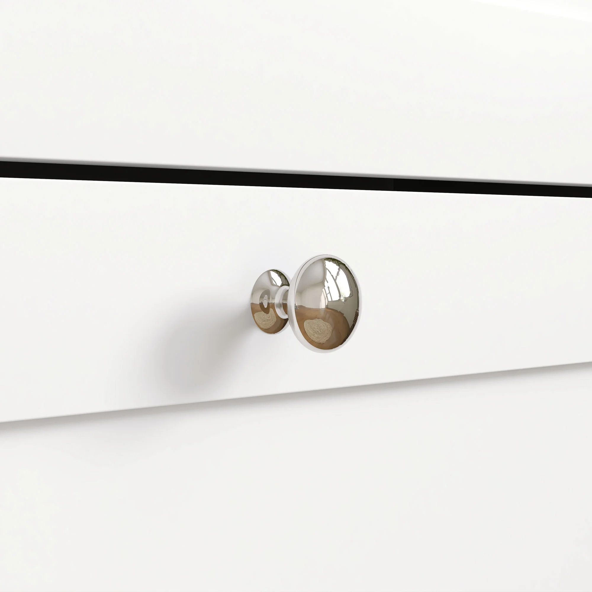 HOMCOM 2 Flip Drawer Narrow Shoe Cabinet with Adjustable Shelves, White - Image 9