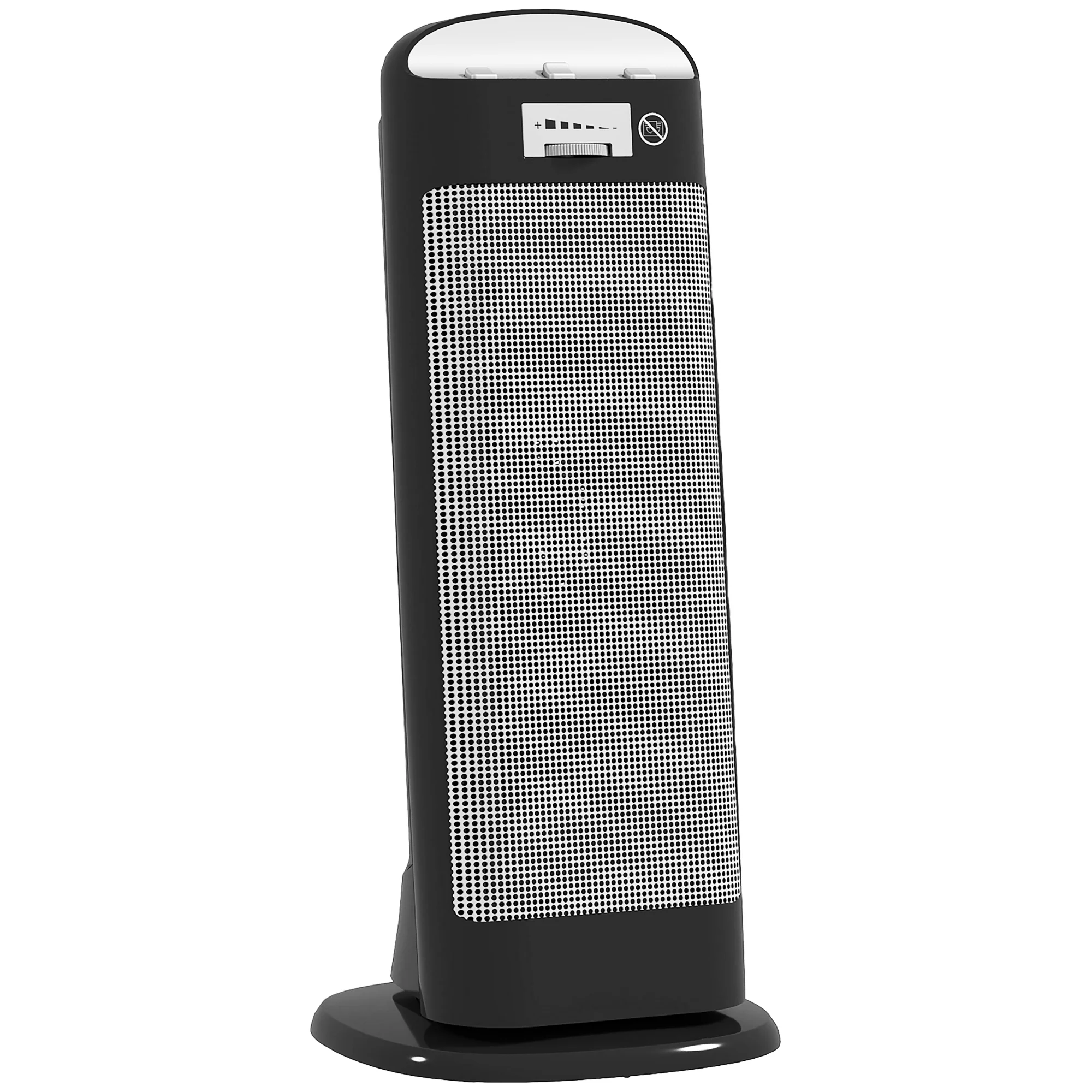 HOMCOM 2000W Fan Space Heater With 4 Modes, Adjustable Thermostat, Black
