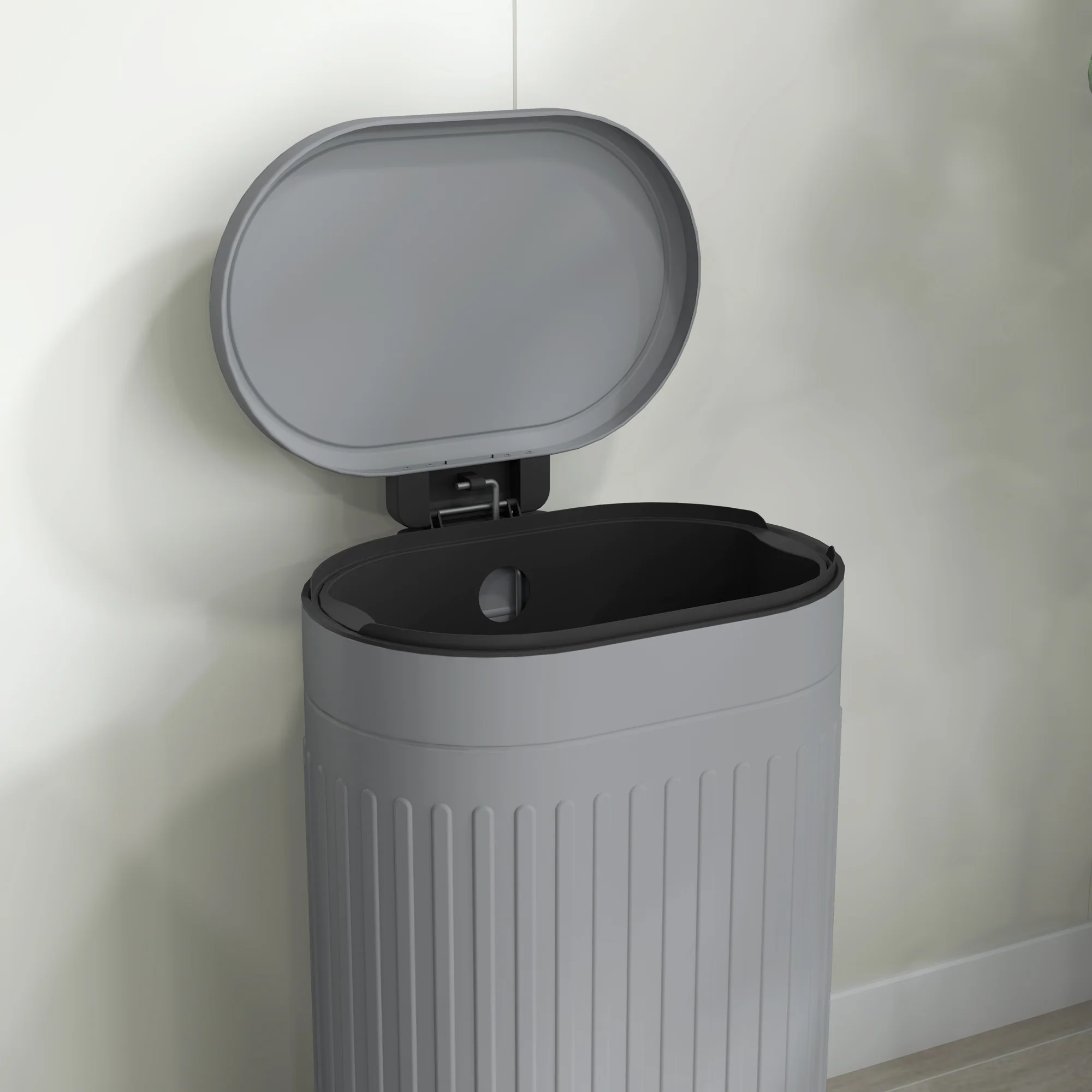 HOMCOM 30L Pedal Bin, Metal Kitchen Bin with Soft-close Lid - Image 18