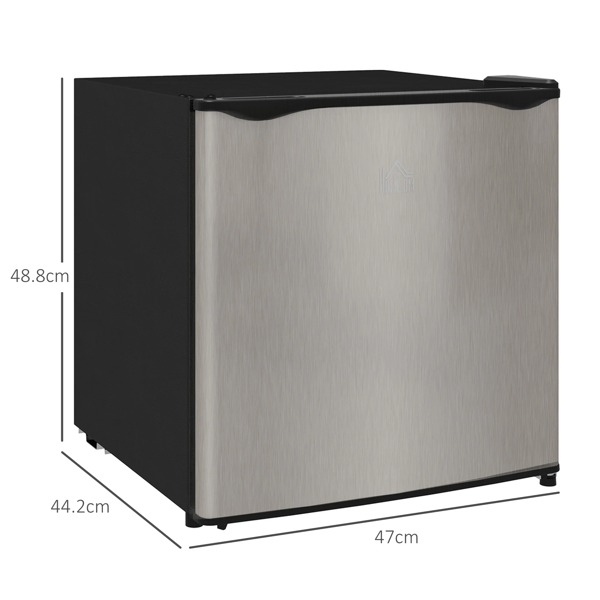 HOMCOM 35L Tabletop Freezer With Adjustable Temperature Wire Shelf Silver - Image 5