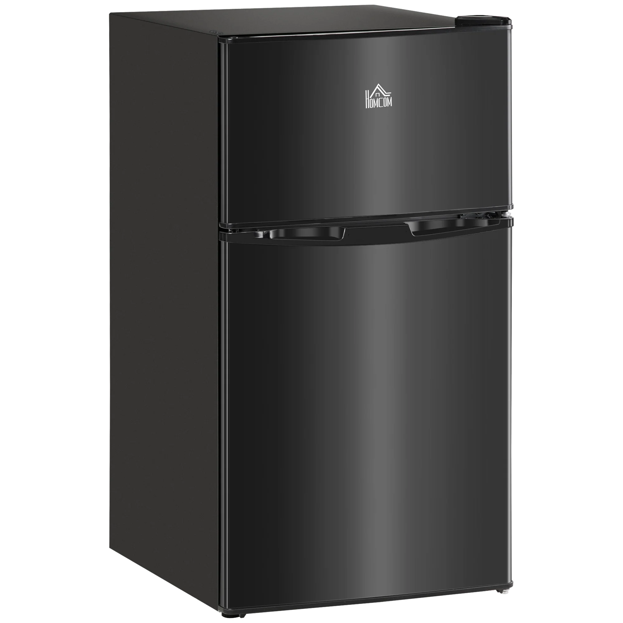 HOMCOM 88L Small Fridge Freezer With 5-Setting Thermostat, Inner Light