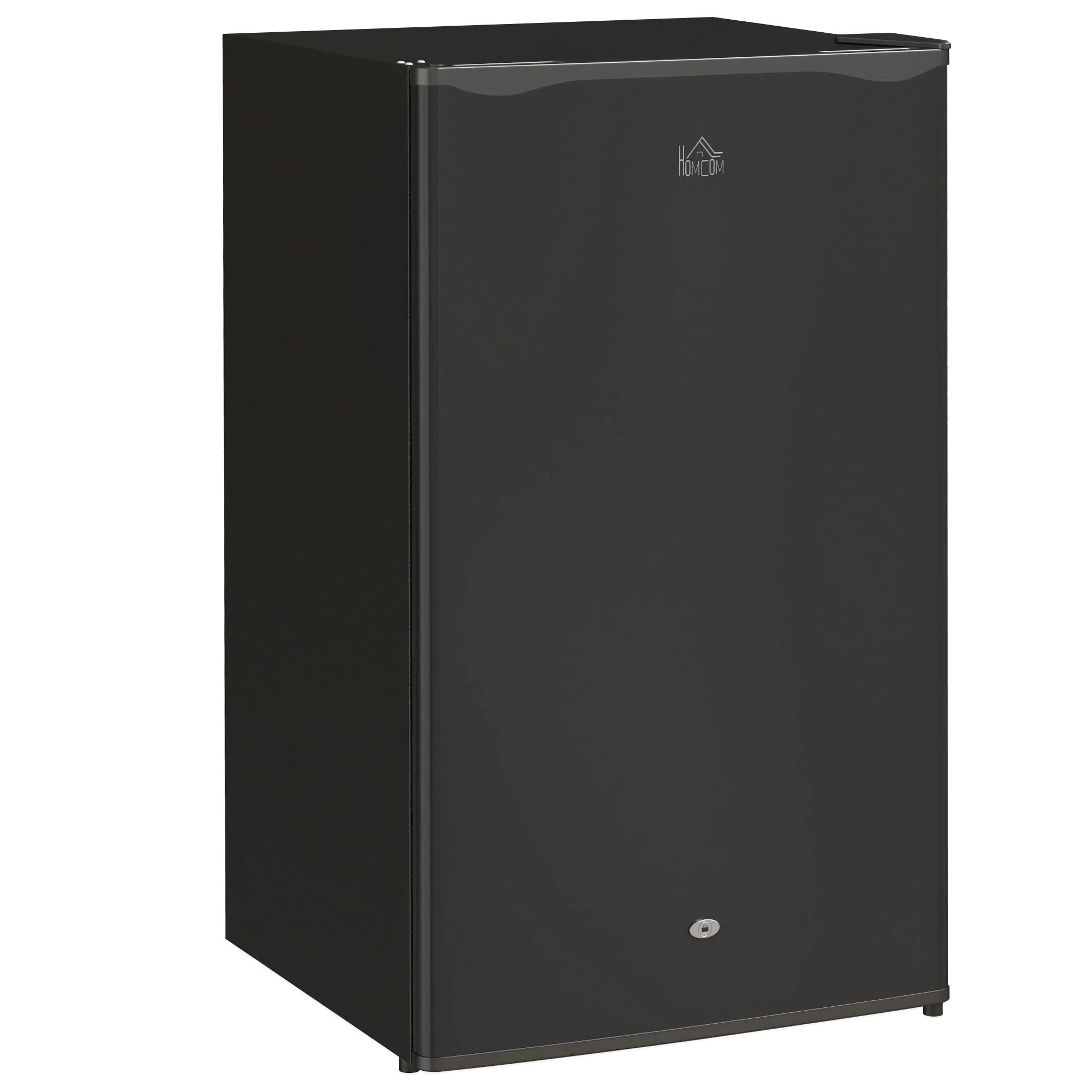 HOMCOM 91L Freestanding Under Counter Fridge With Lock