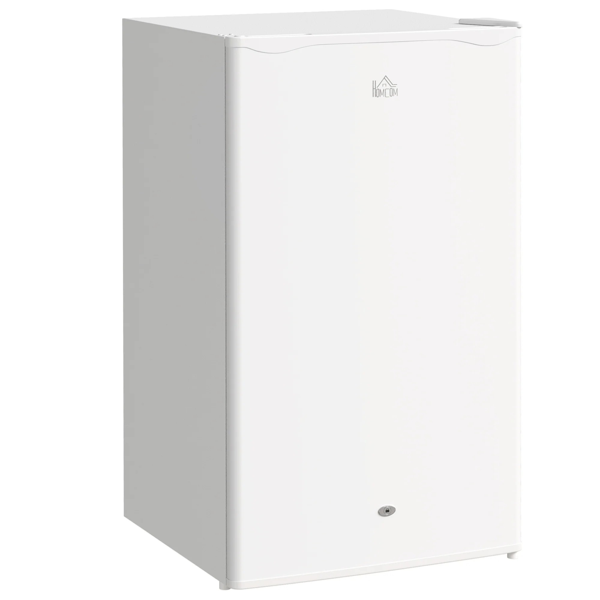 HOMCOM 91L Freestanding Under Counter Fridge With Lock - Image 10