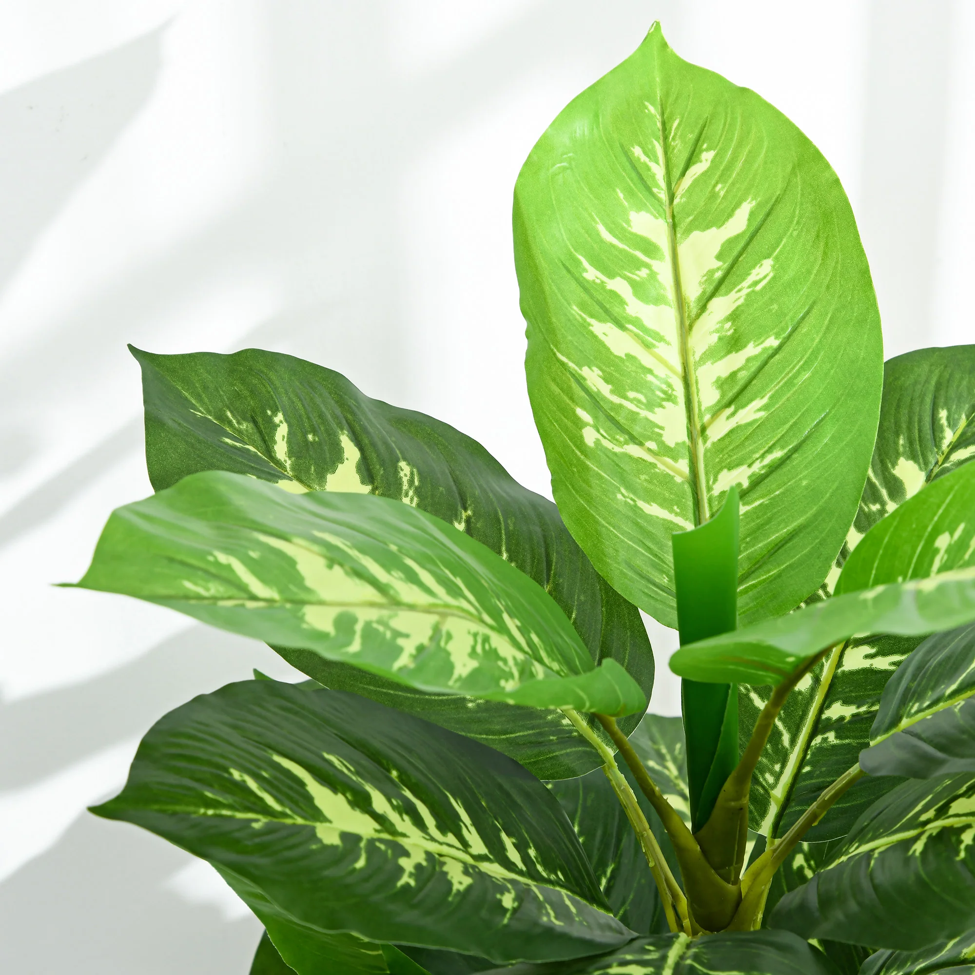 HOMCOM Artificial Evergreen Tree Fake Plant In Pot Indoor Outdoor Decor - Image 9
