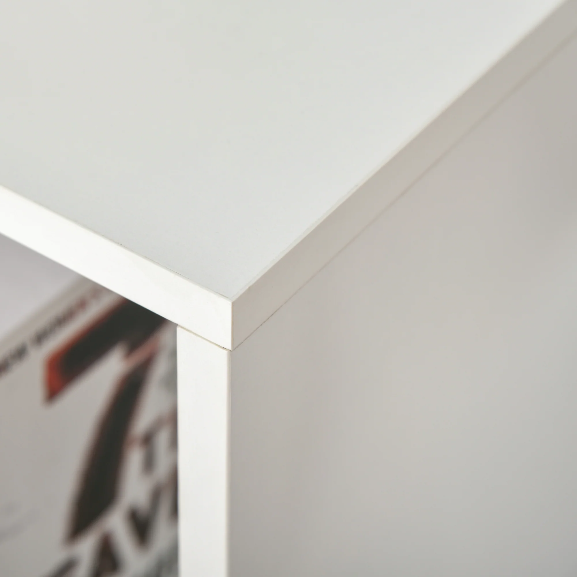 HOMCOM Cubic Cabinet Bookcase Storage Shelves For Home Office, White - Image 7