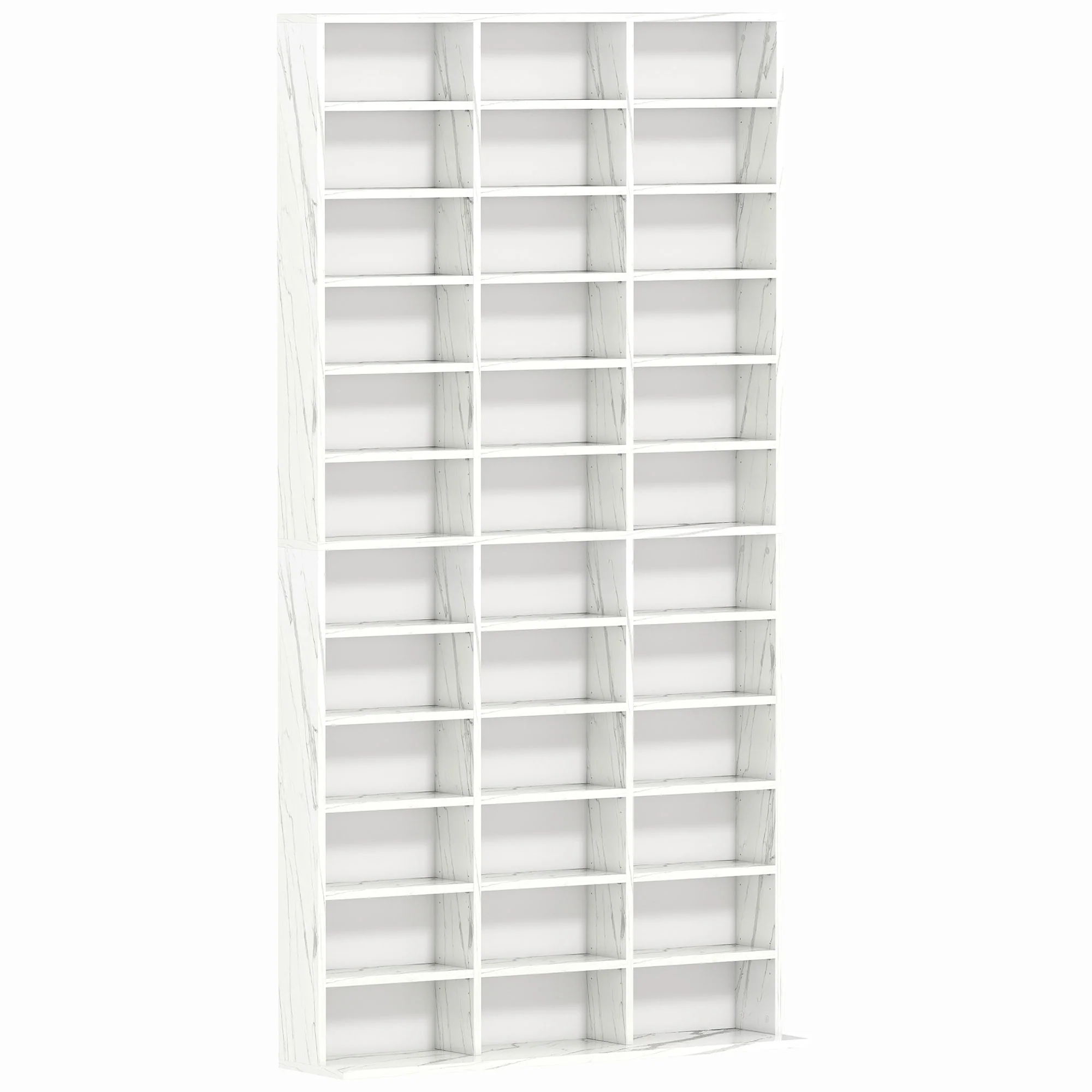 HOMCOM DVD CD Media Storage Rack, Video Display Unit - Image 10