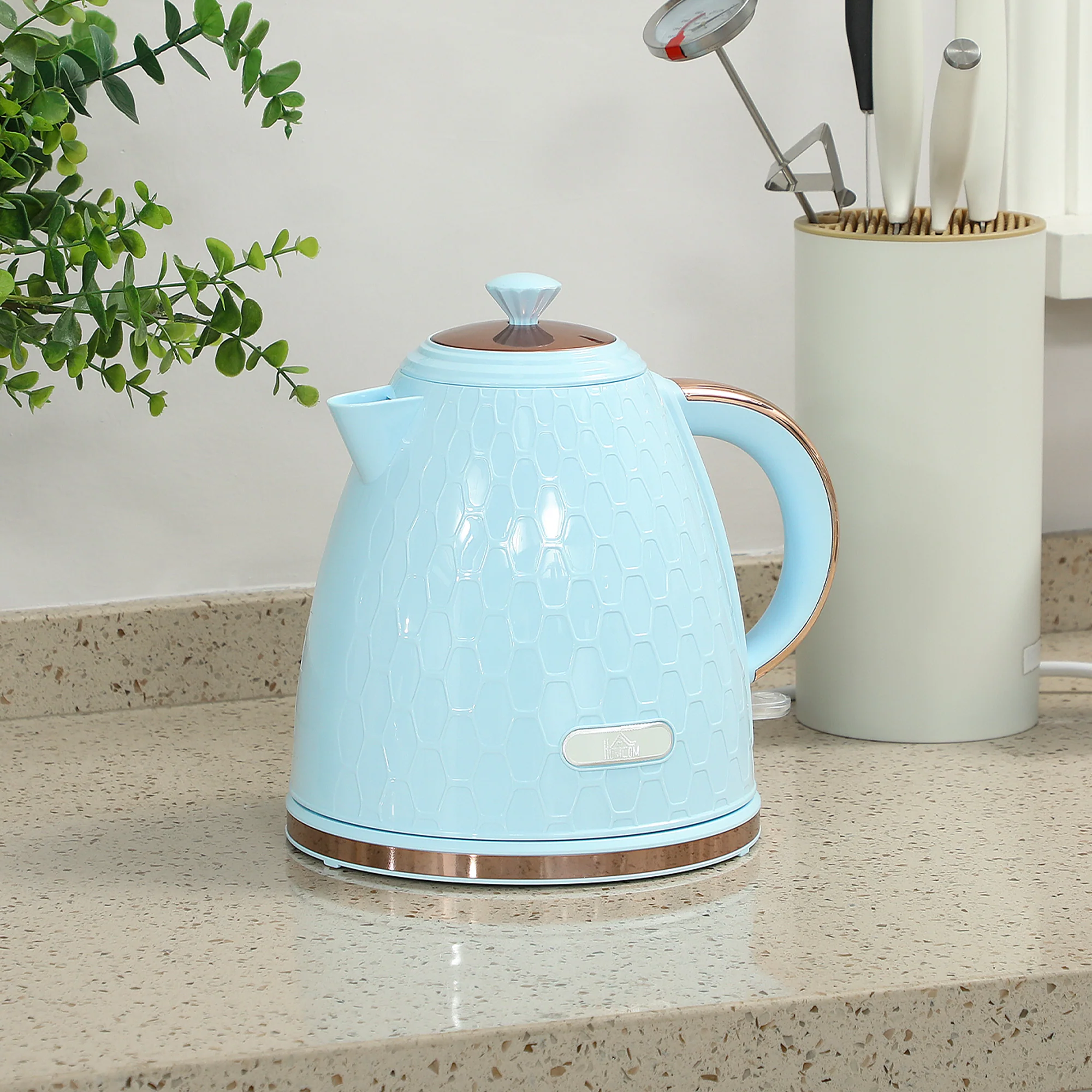 HOMCOM Electric Kettle, Fast Boil, 1.7L, 3kW, Auto Shut-off - Image 2