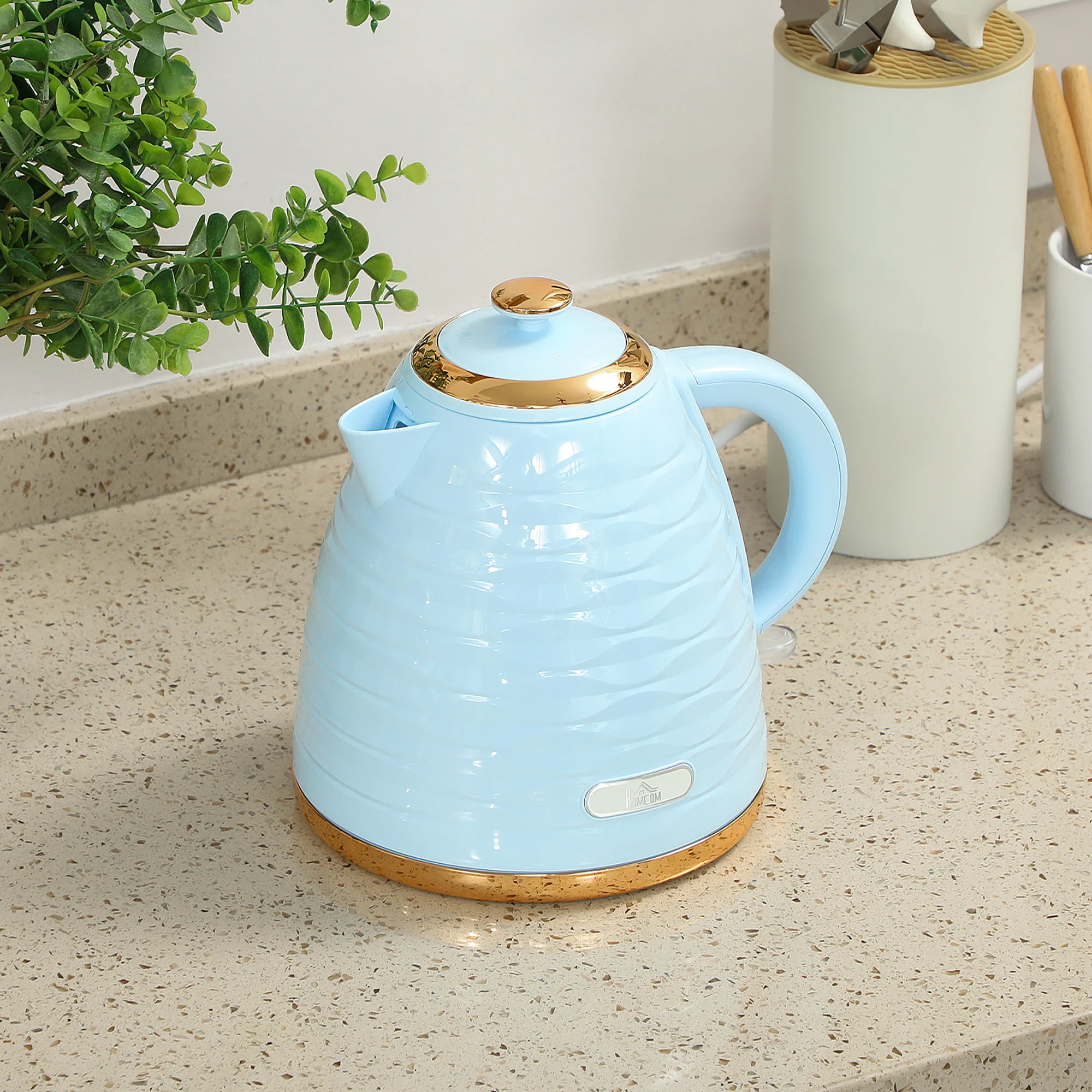 HOMCOM Electric Kettle, Fast Boil, 1.7L, 3kW, Swivel, - Image 9