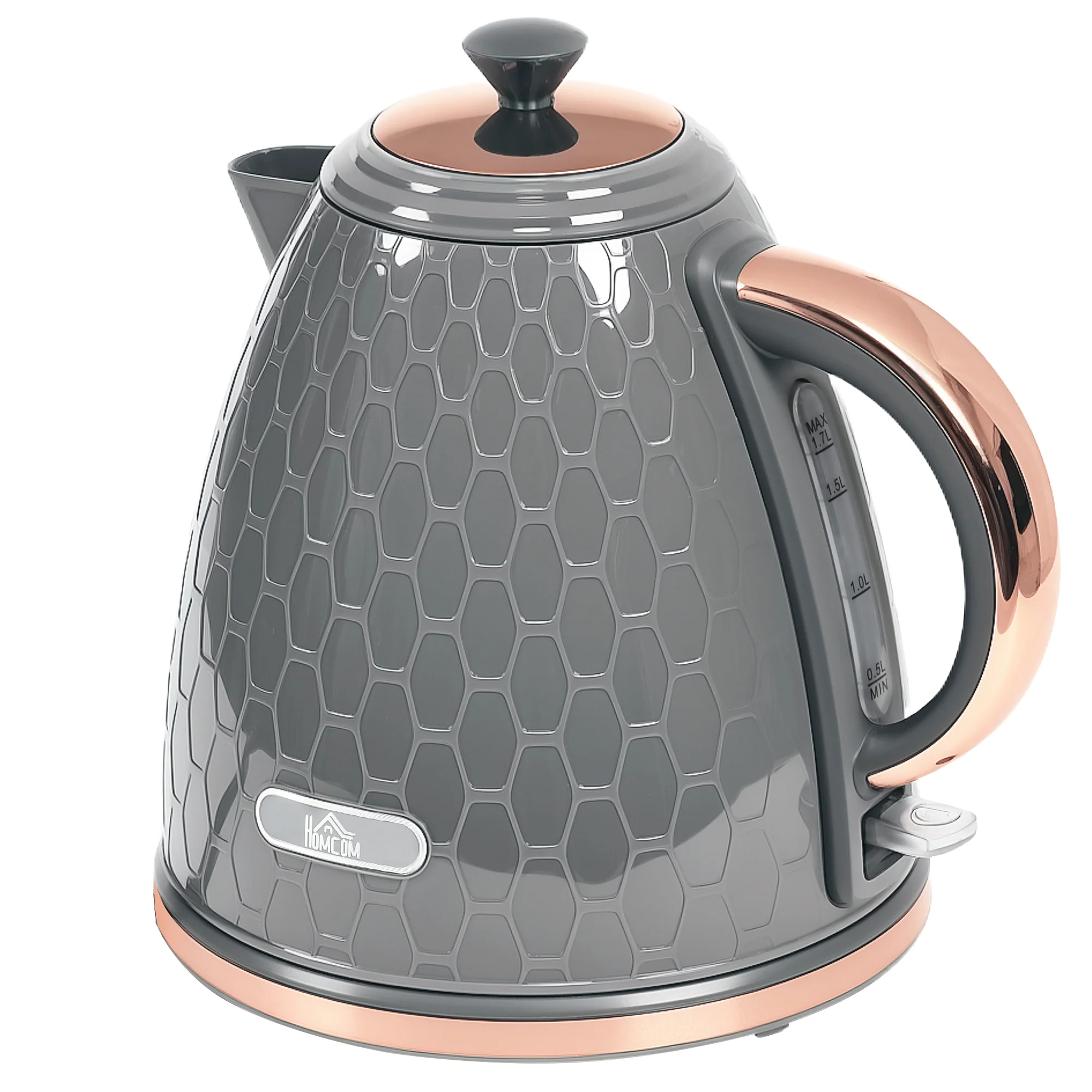 HOMCOM Electric Kettle, Fast Boil, 1.7L, 3kW, Swivel, Auto Shut-off - Image 10