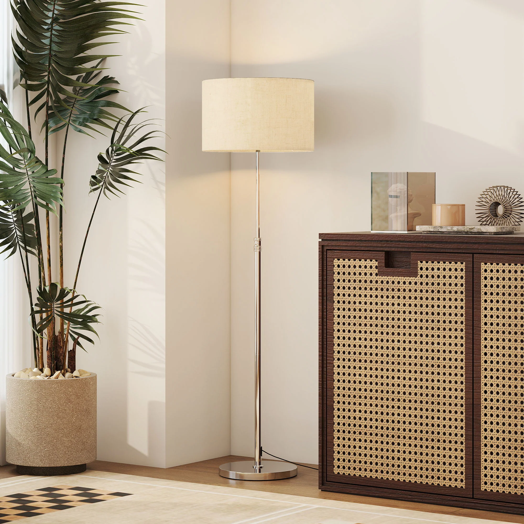 HOMCOM Floor Lamp With Remote Control And Adjustable Colour Temperatures - Image 8