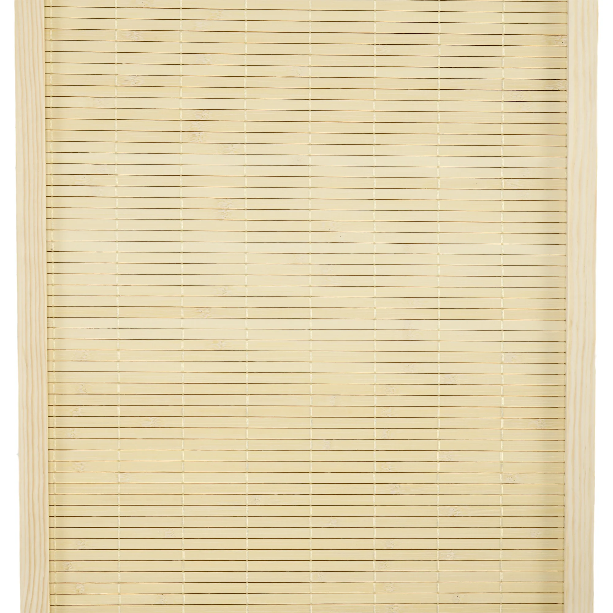 HOMCOM Freestanding Room Divider 4 Panel Folding Natural, 180 X 180cm - Image 8