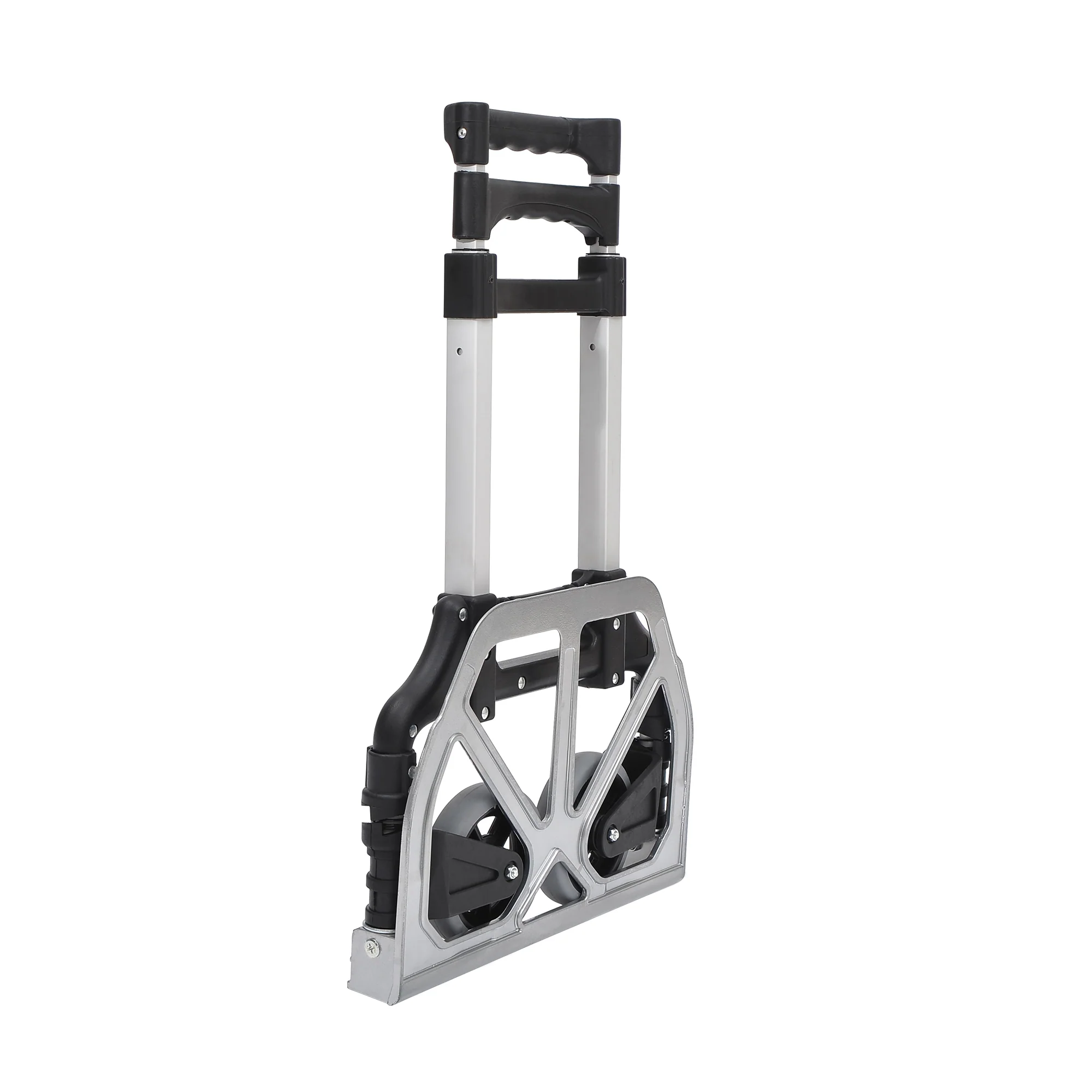 HOMCOM Heavy Duty Aluminium Foldable Hand Truck Trolley, 70KG Load Capacity - Image 7