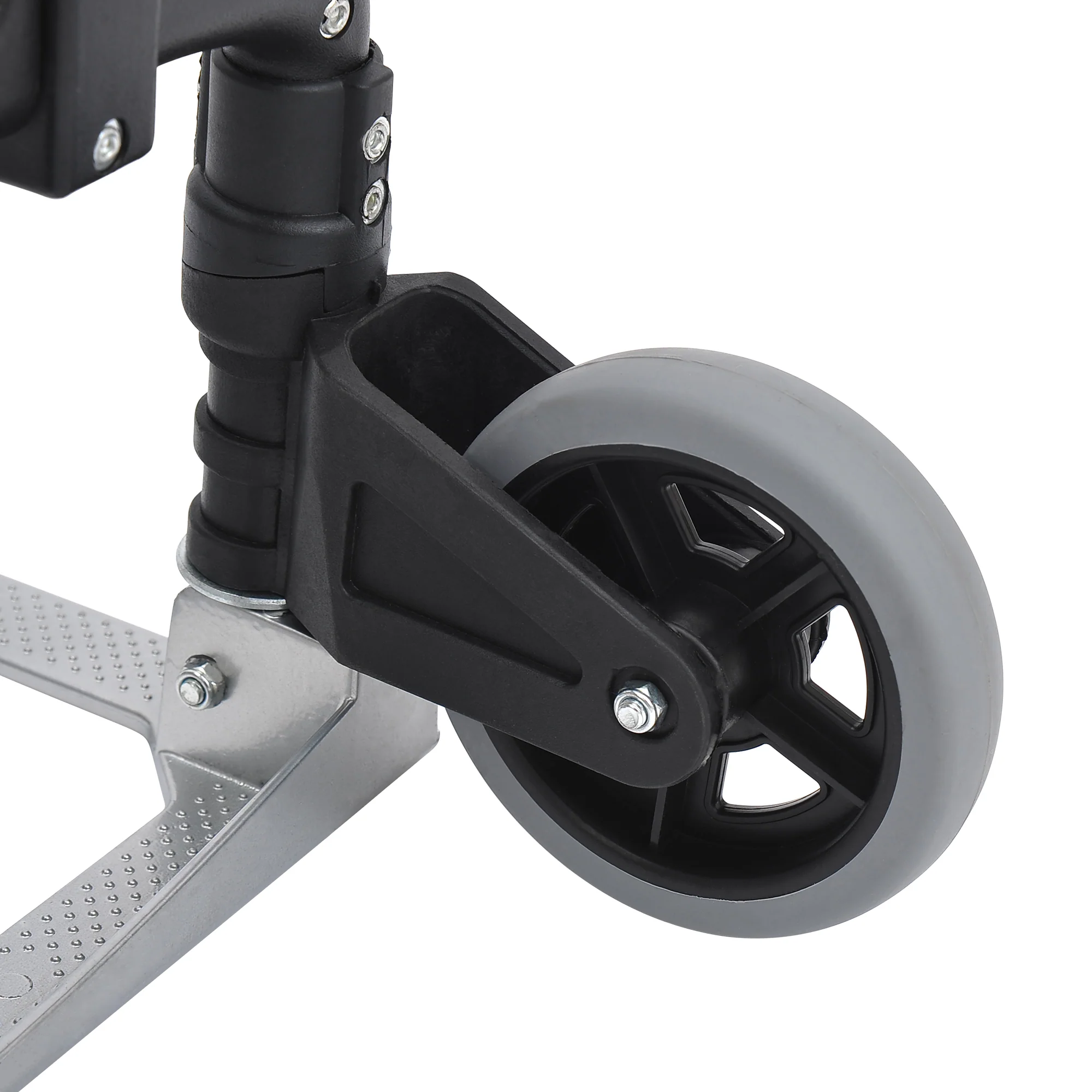 HOMCOM Heavy Duty Aluminium Foldable Hand Truck Trolley, 70KG Load Capacity - Image 8