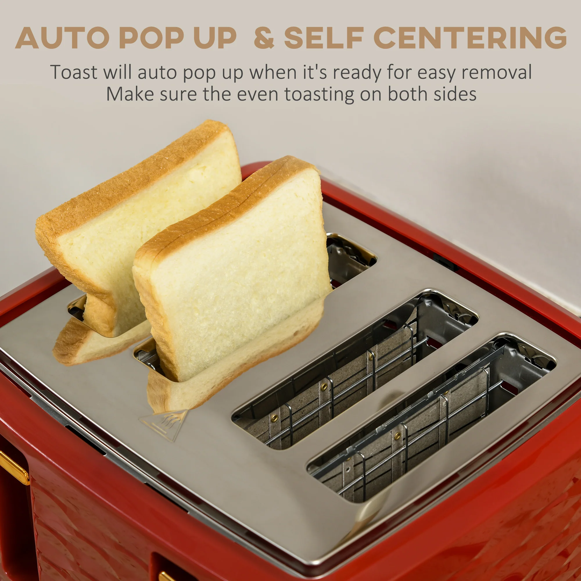 HOMCOM Kettle and Toaster Set 1.7L - Image 5