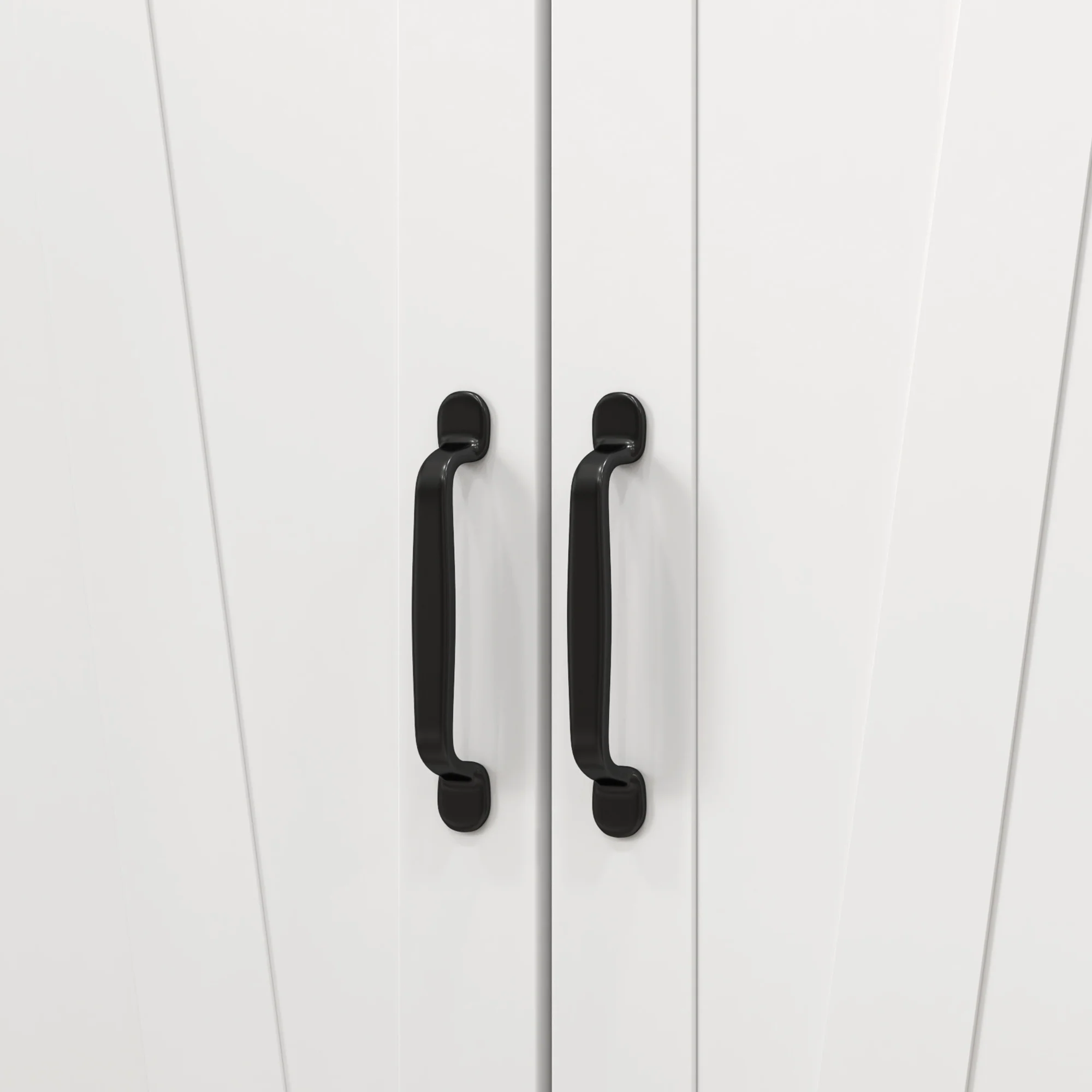 HOMCOM Kitchen Cupboard Pantry Cabinet with Adjustable Shelves White - Image 9