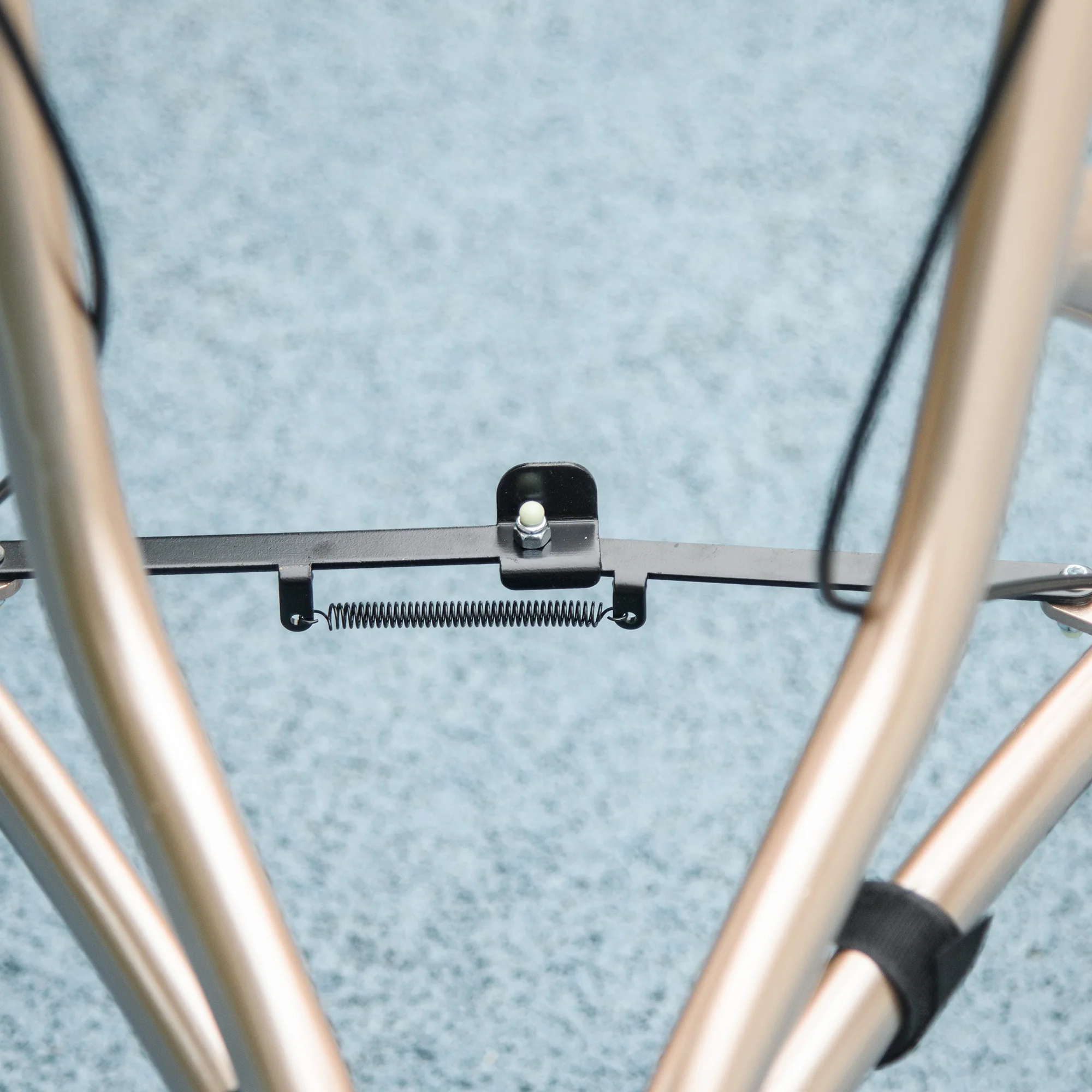 HOMCOM Lightweight Aluminium 3-Wheel Rollator With Adjustable Handle Storage Bag - Image 9