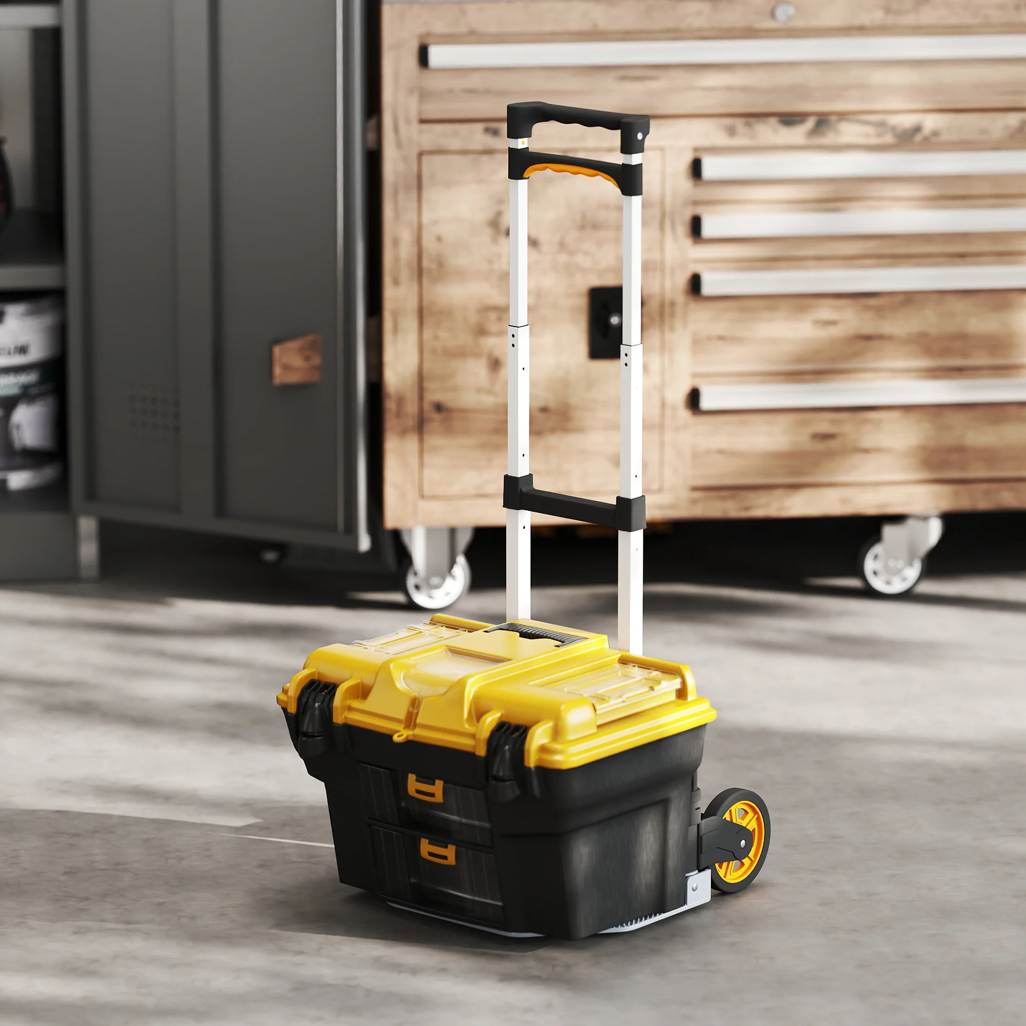 HOMCOM Lightweight Sack Truck With 70kg Capacity, Folding Trolley, Silver - Image 9