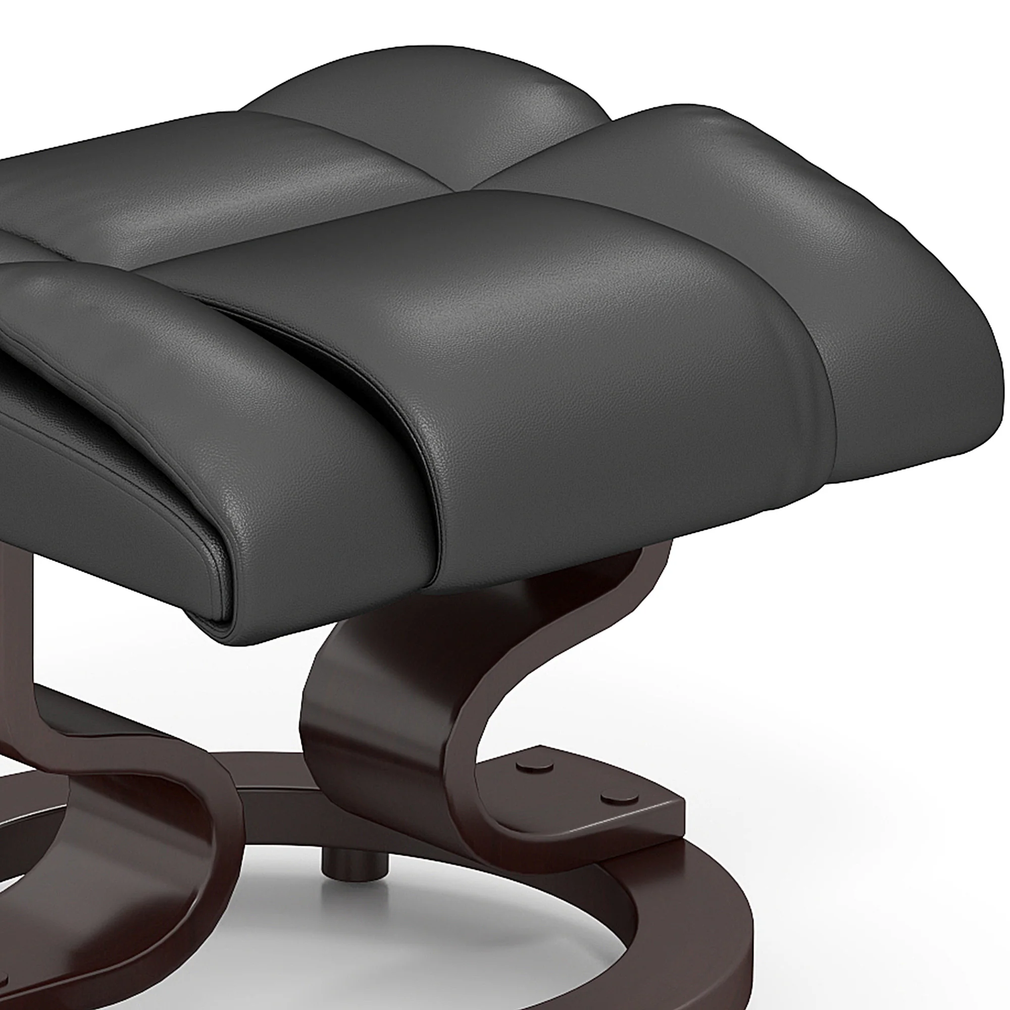 HOMCOM Massage Recliner Chair with Footstool and Adjustable Backrest - Image 8