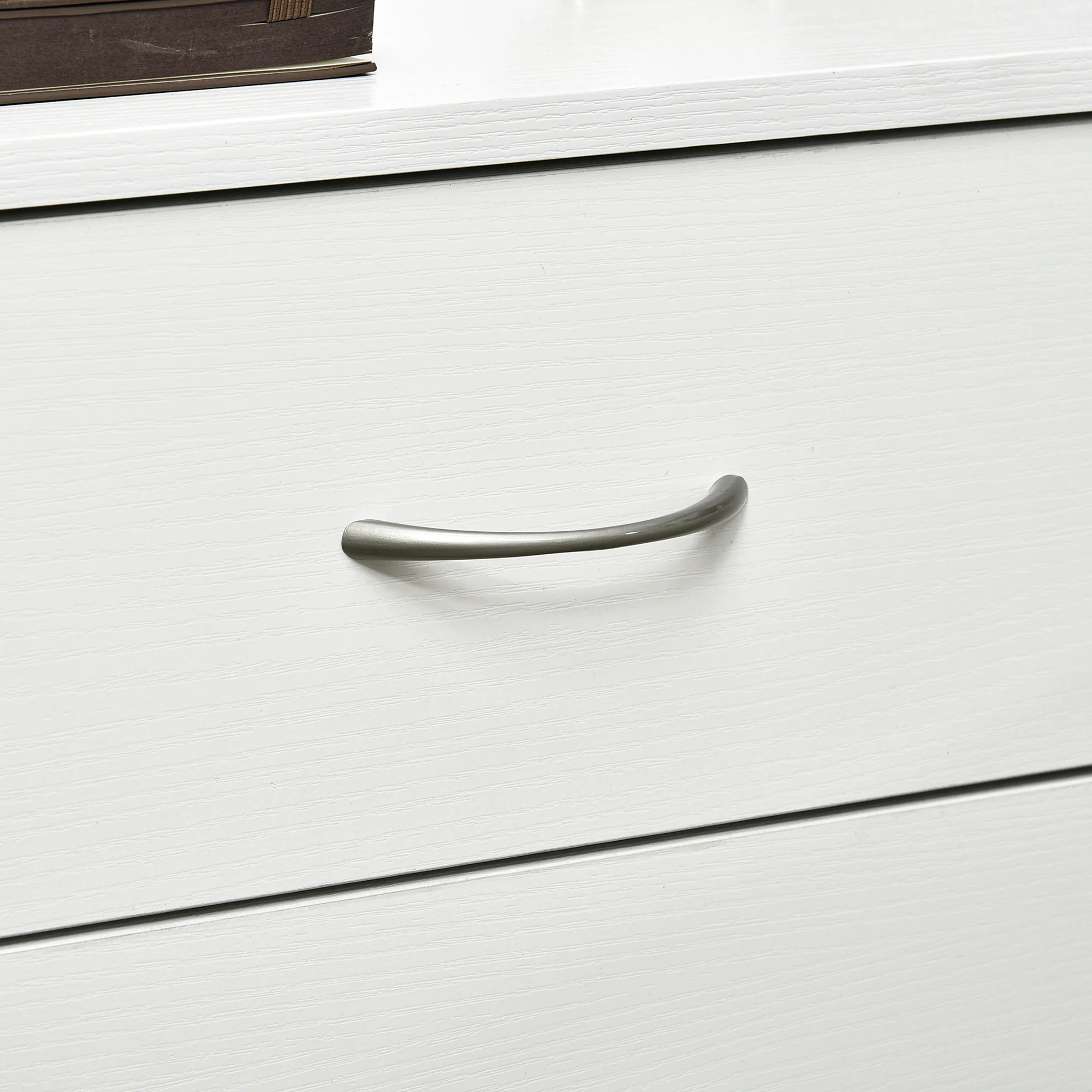 HOMCOM Modern 3 Drawers Side Cabinet Wooden Bedside Table White - Image 8
