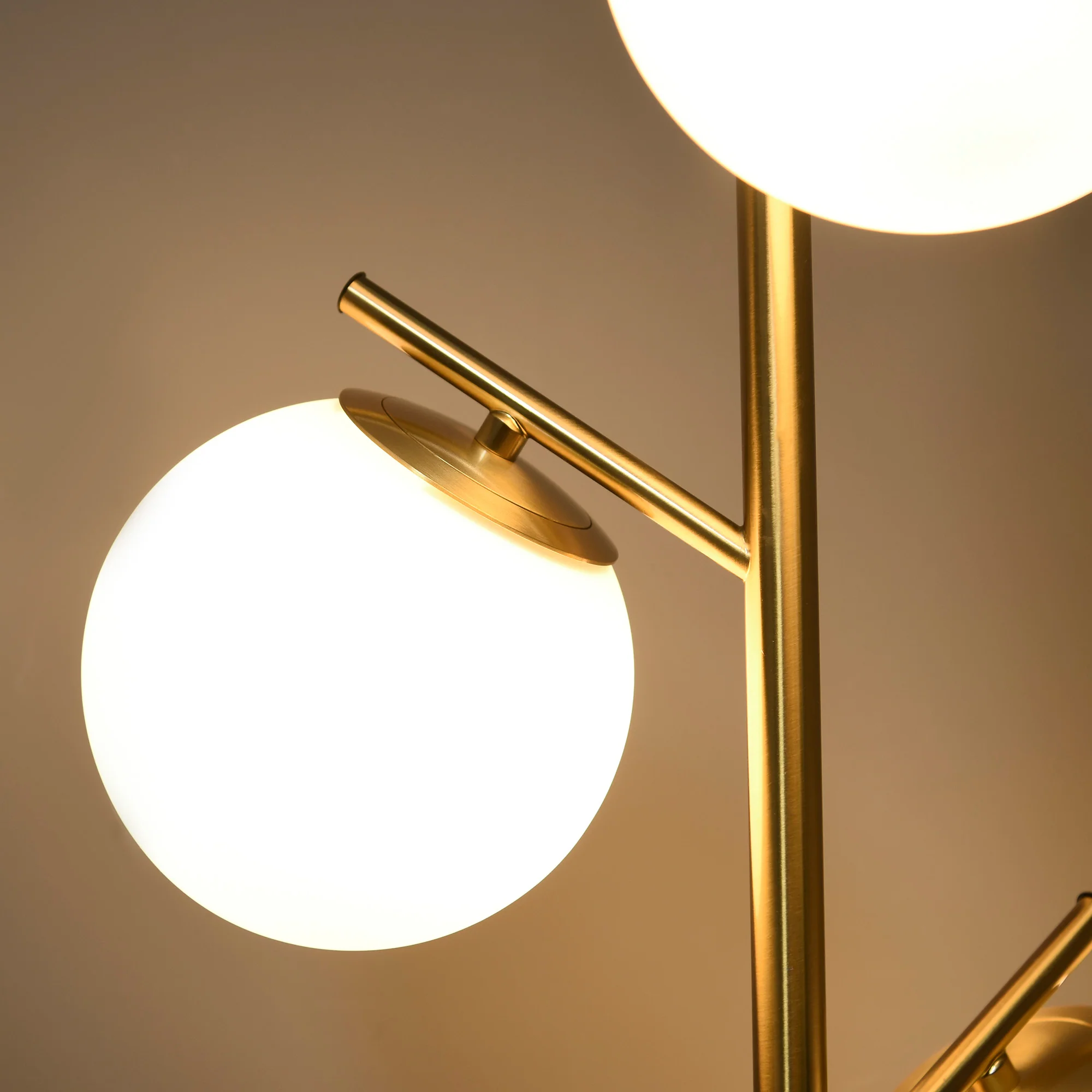 HOMCOM Modern Tree Floor Lamp With 3 Light, For Living Room Bedroom - Image 16