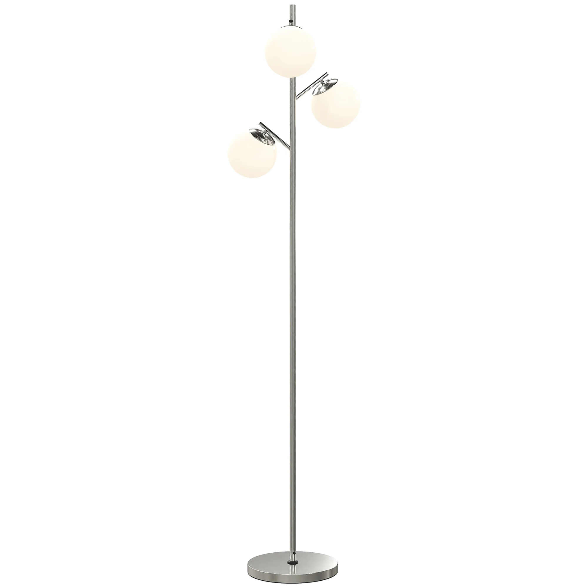 HOMCOM Modern Tree Floor Lamp With 3 Light, For Living Room Bedroom - Image 19