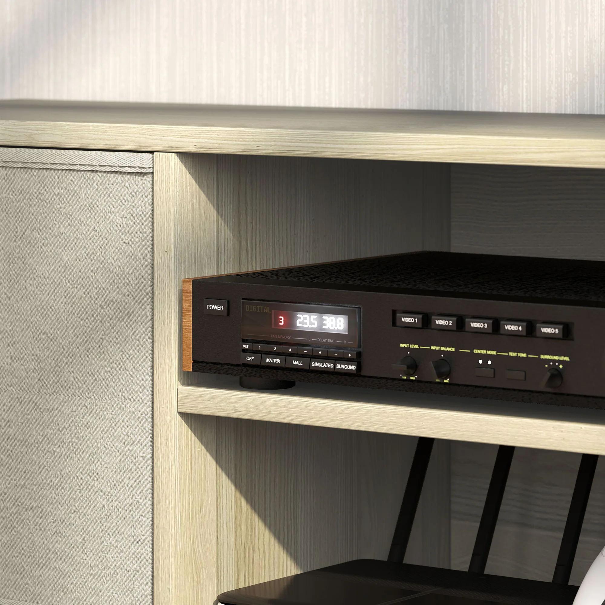 HOMCOM Modern TV Cabinet Stand w/ Shelves & Drawers - Image 18
