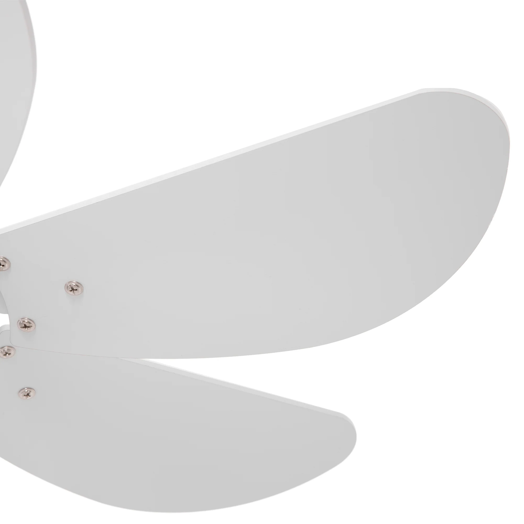 HOMCOM Mounting Reversible Ceiling Fan with Light, Pull-chain Switch, White - Image 9