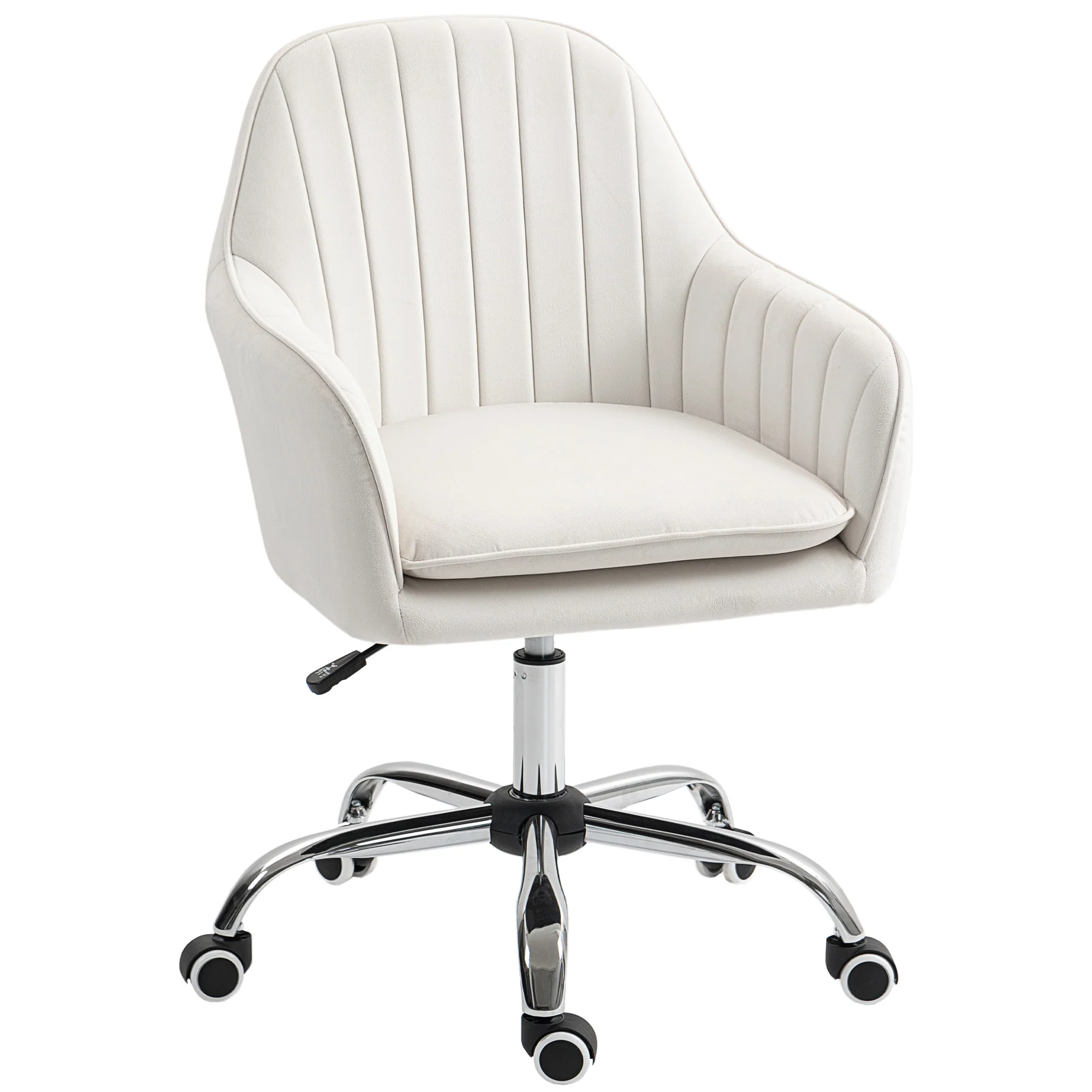 HOMCOM Office Chair, Swivel Desk Chair W/ Adjustable Height,