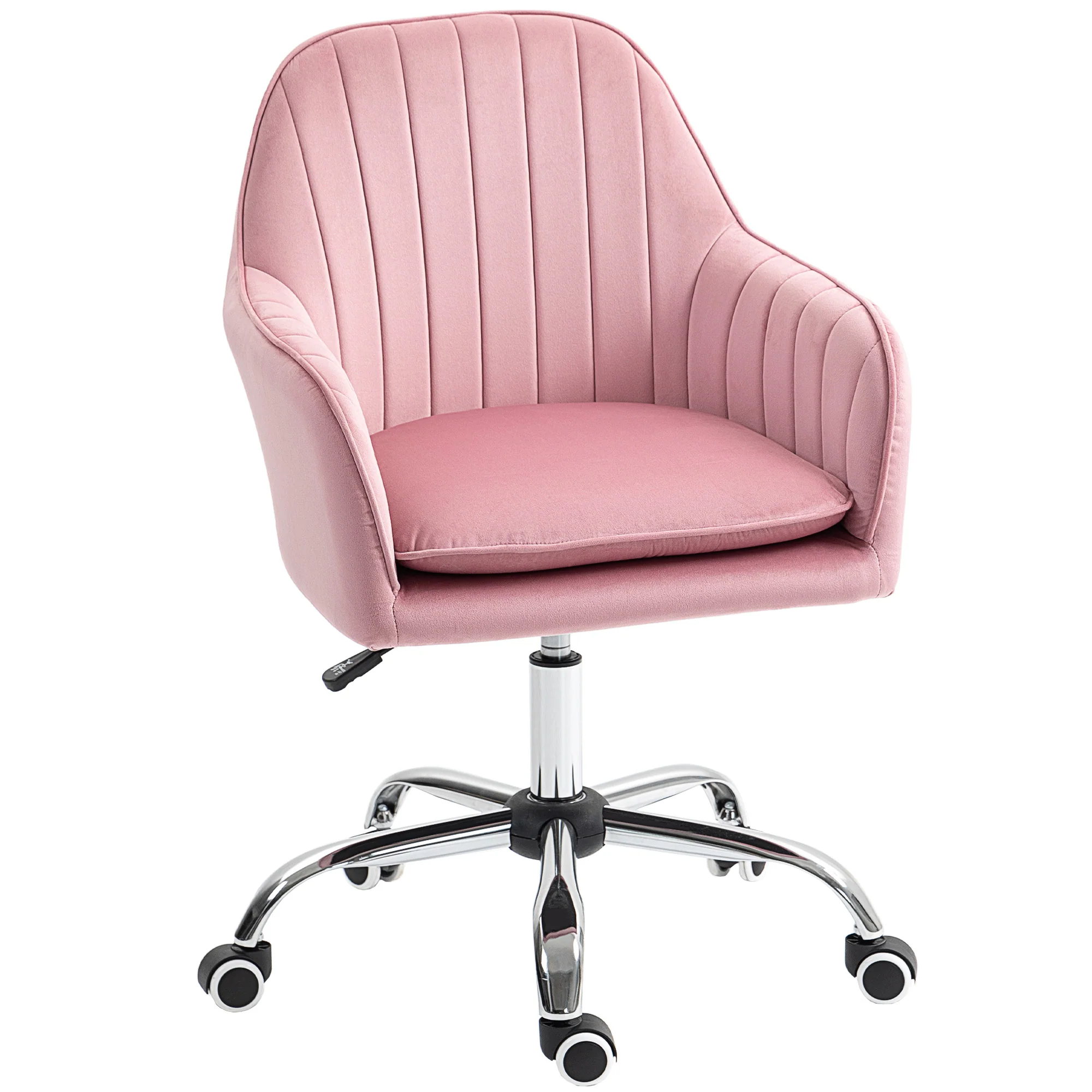 HOMCOM Office Chair, Swivel Desk Chair W/ Adjustable Height, - Image 10