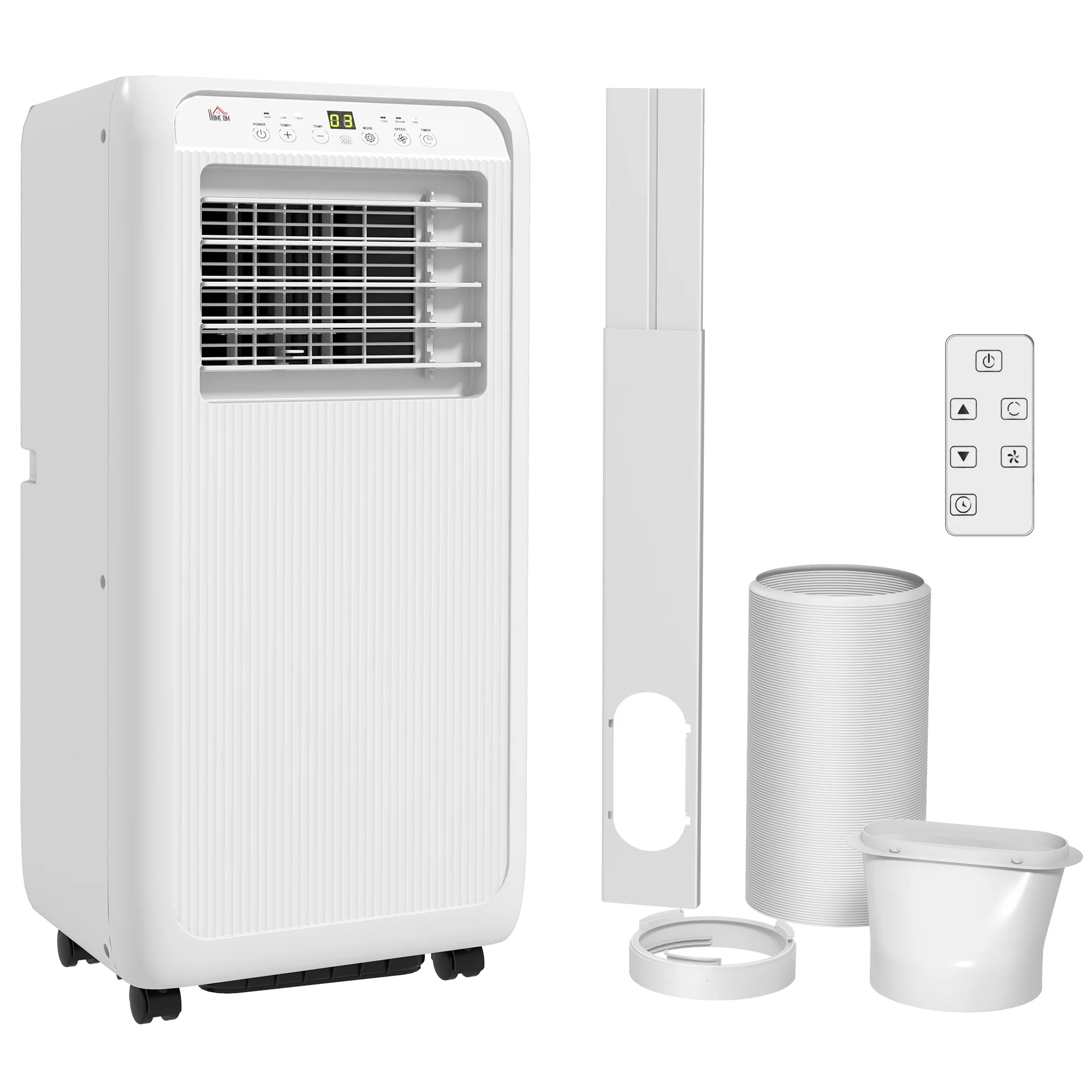 HOMCOM Portable Air Conditioner, Dehumidifier, Timer - Image 10