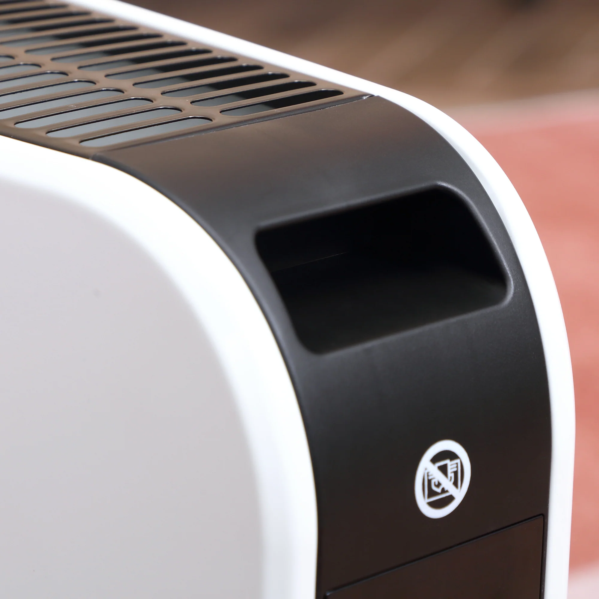 HOMCOM Portable Convector Heater with 24H Timer Adjustable Temperature White - Image 8