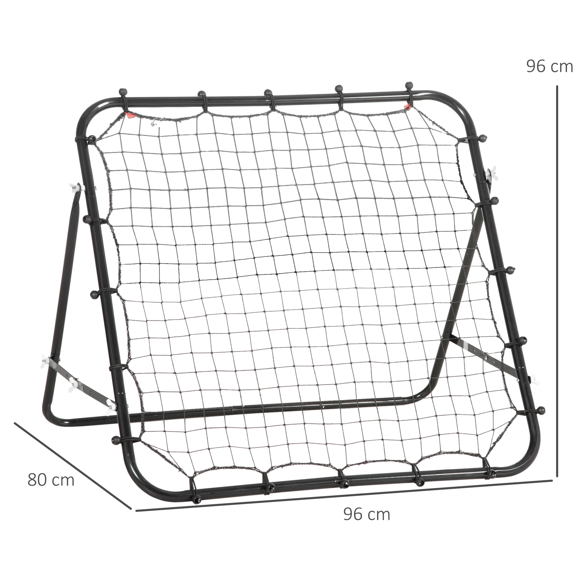 HOMCOM Rebounder Net Goal For Kids, Adults, Baseball, Football Training - Image 5