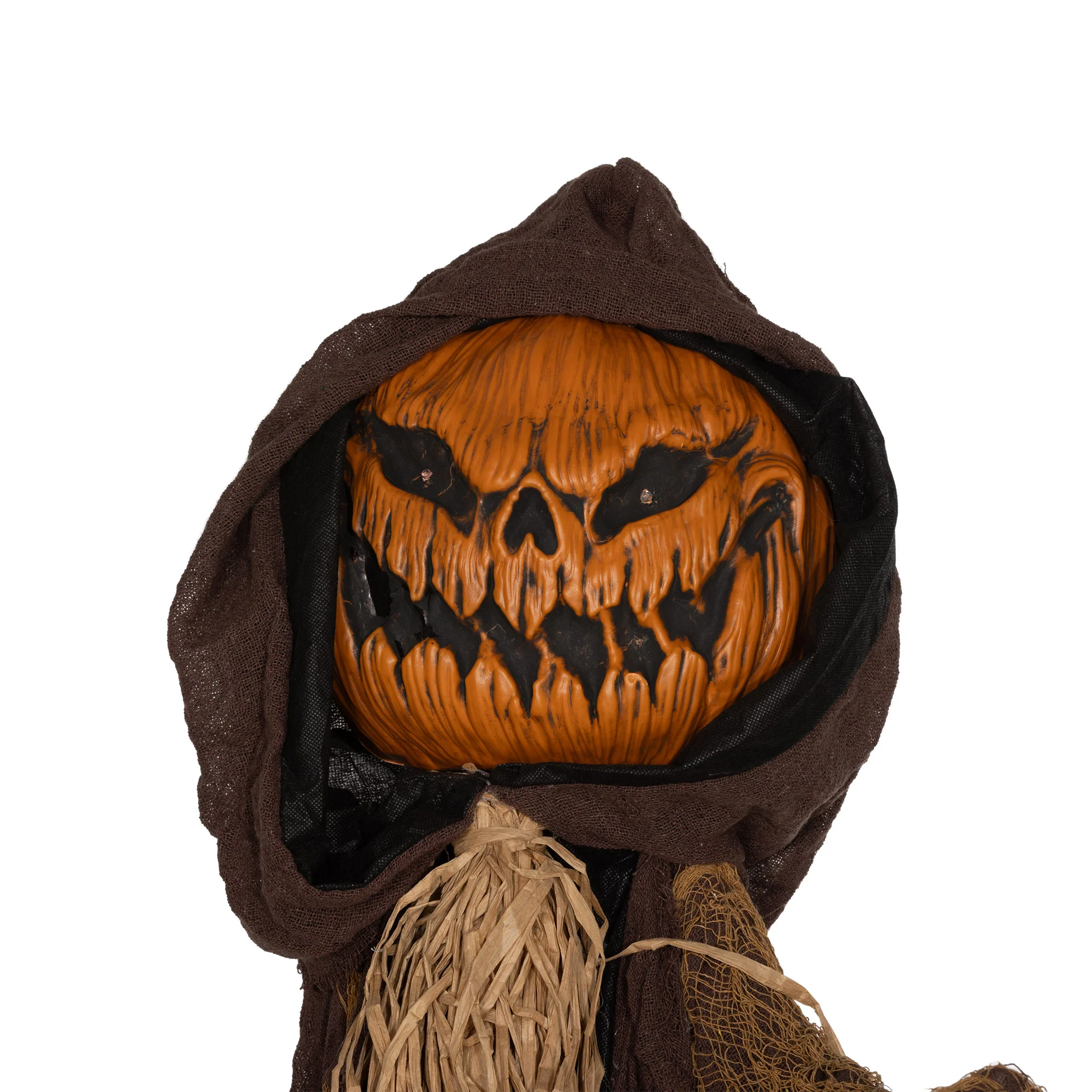 HOMCOM Straw Pumpkin Halloween Prop for Indoor Outdoor Decoration - Image 7