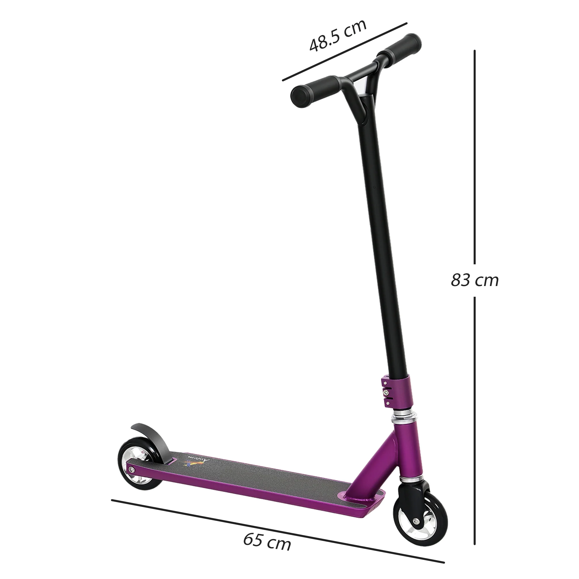HOMCOM Stunt Scooter Entry Level Tricks Scooter For 14+ Beginners - Image 14