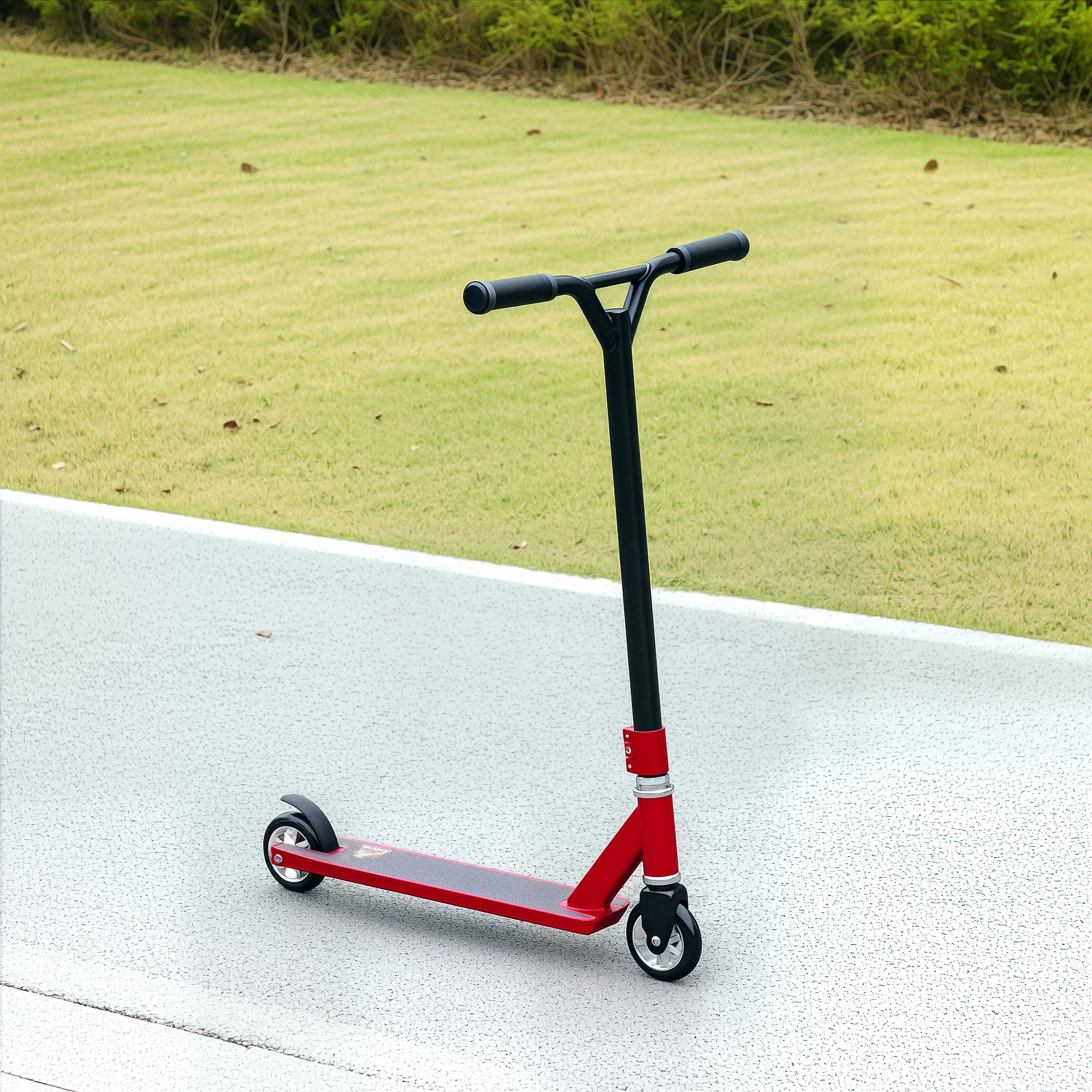 HOMCOM Stunt Scooter Entry Level Tricks Scooter For 14+ Beginners - Image 8