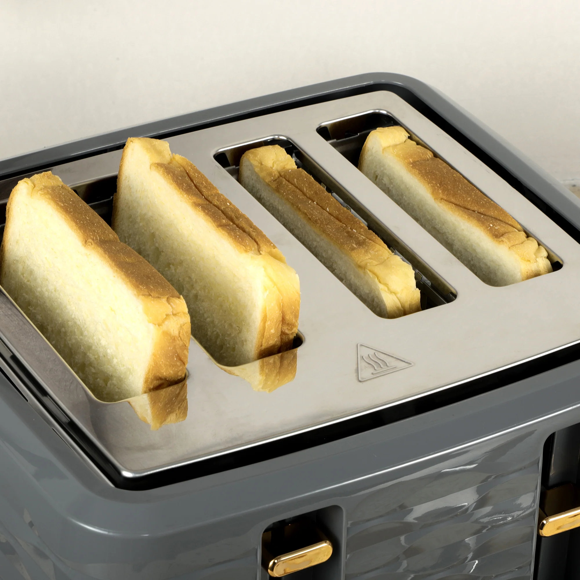 HOMCOM Toaster with 4 Slot, 7 Browning Levels, 1600W, Ripple - Image 26