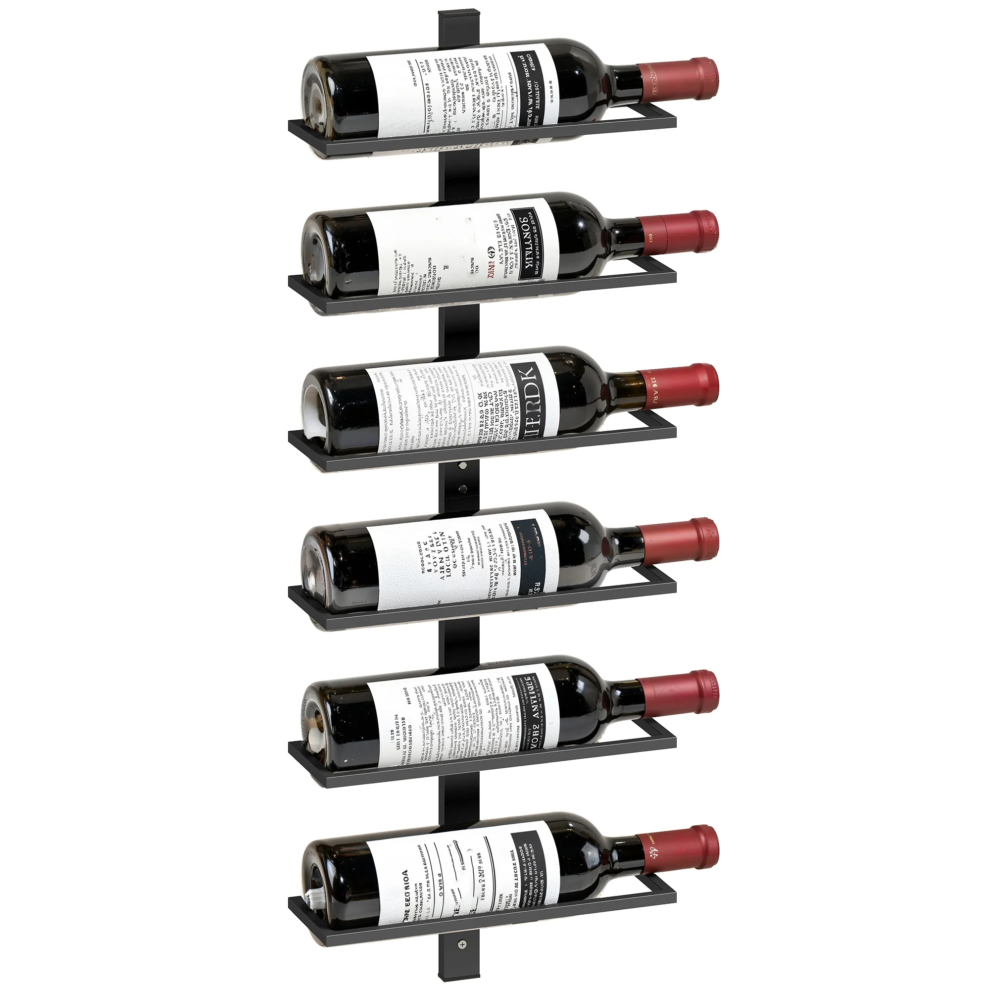 HOMCOM Wall Mount Wine Rack