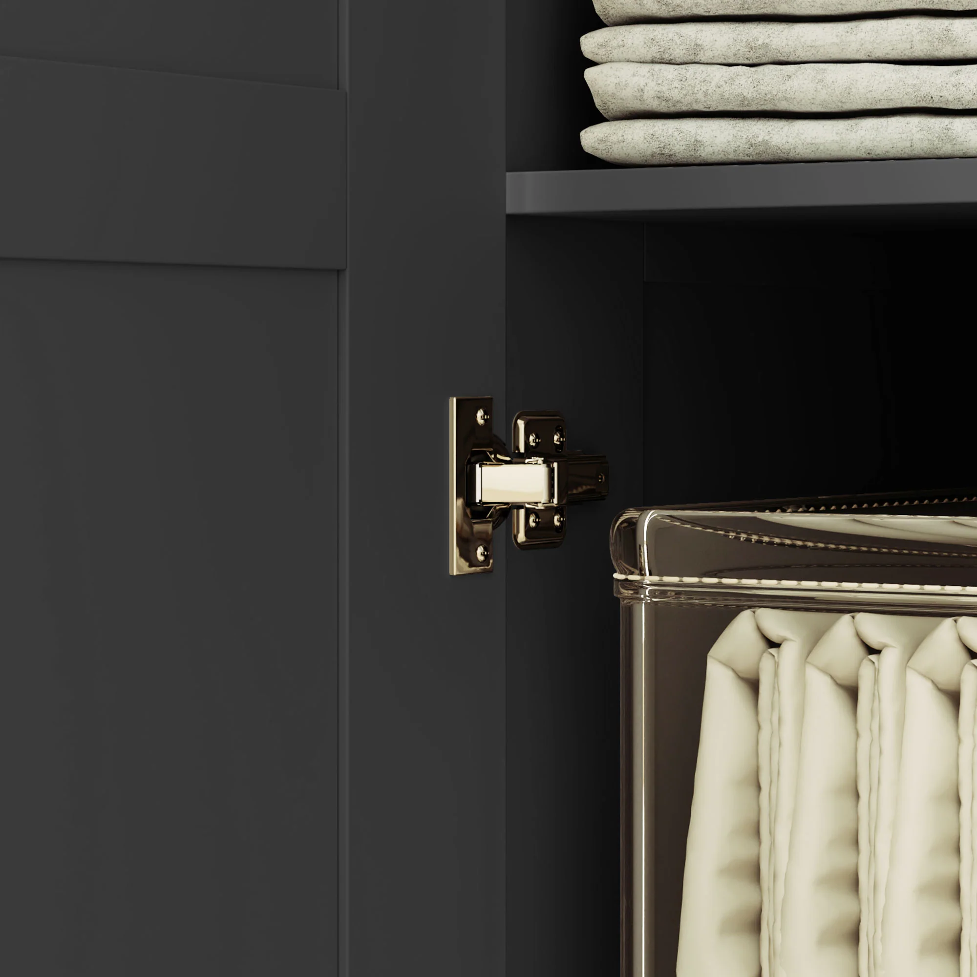 HOMCOM Wardrobe for Bedroom, Double Wardrobe with Hanging Rail - Image 9