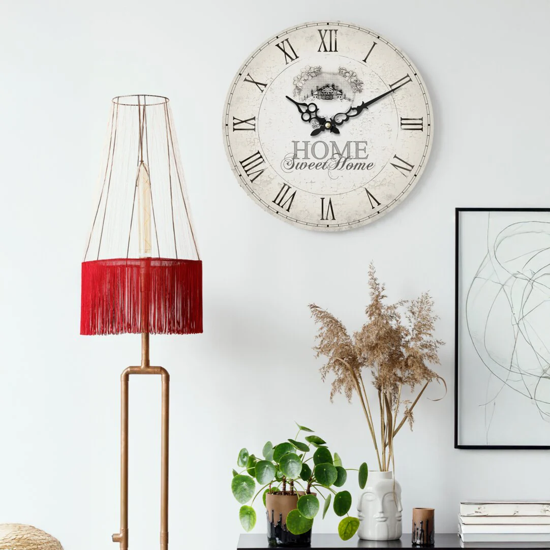 Home Sweet Home Wall Clock 34cm - Image 5