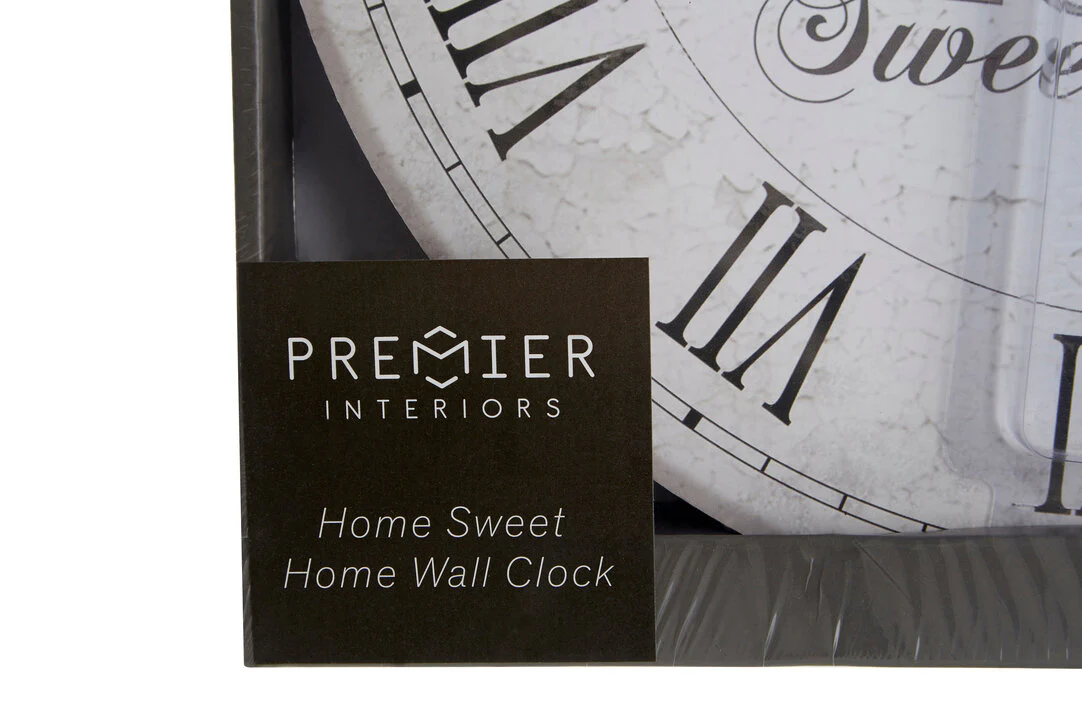 Home Sweet Home Wall Clock 34cm - Image 8