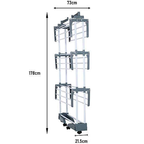 Homefront Clothes Airer Dryer - Lightweight & Foldable Design - Suitable For Indoor Or Outdoor Use - Image 3