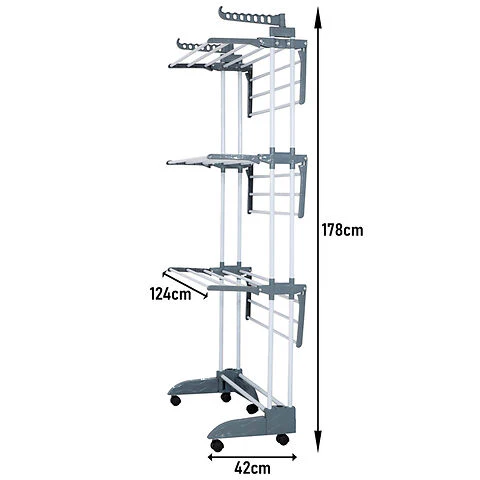Homefront Clothes Airer Dryer - Lightweight & Foldable Design - Suitable For Indoor Or Outdoor Use - Image 5