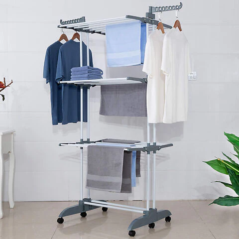 Homefront Clothes Airer Dryer - Lightweight & Foldable Design - Suitable For Indoor Or Outdoor Use - Image 7