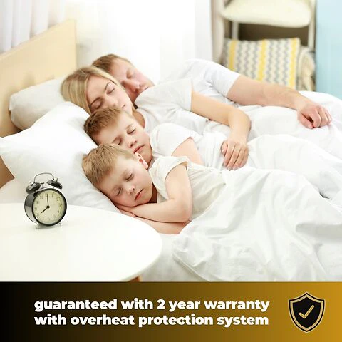 Homefront Double Electric Luxury Fleece Blanket With 9 Heat Settings And Timer Digital Control - Image 11