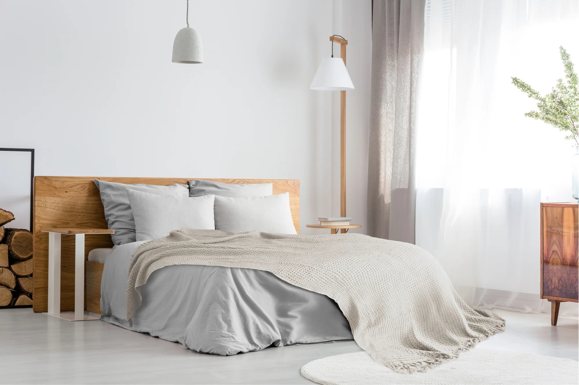 Honeycomb - Recycled Cotton Throw In Ivory (50x60") - Image 6