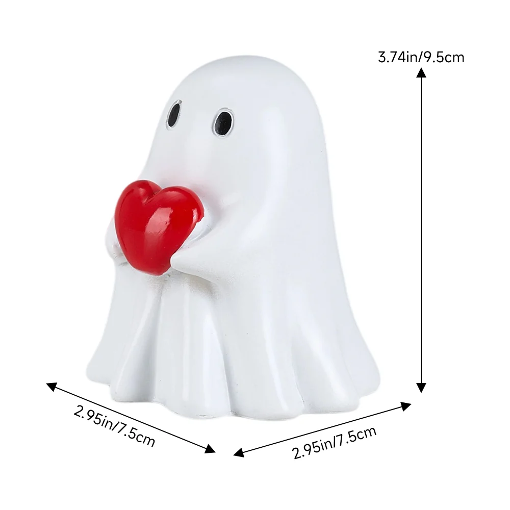 Host Figurine with Red Heart Ornament - Image 5