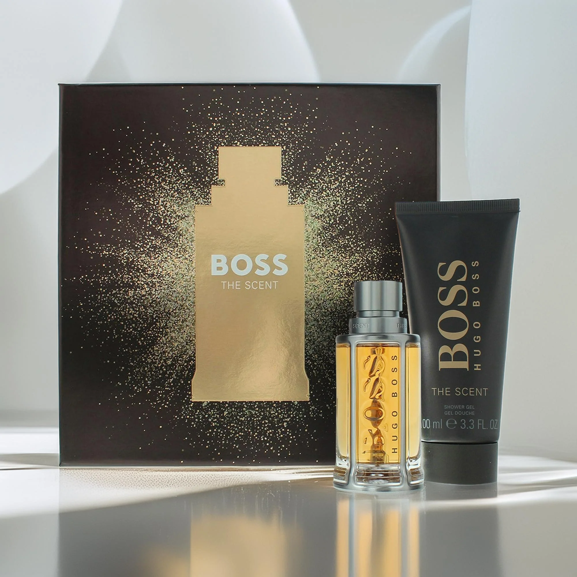 Hugo Boss The Scent 2 Piece Gift Set: Eau de Toilette 50ml - Shower Gel 100ml - Image 3