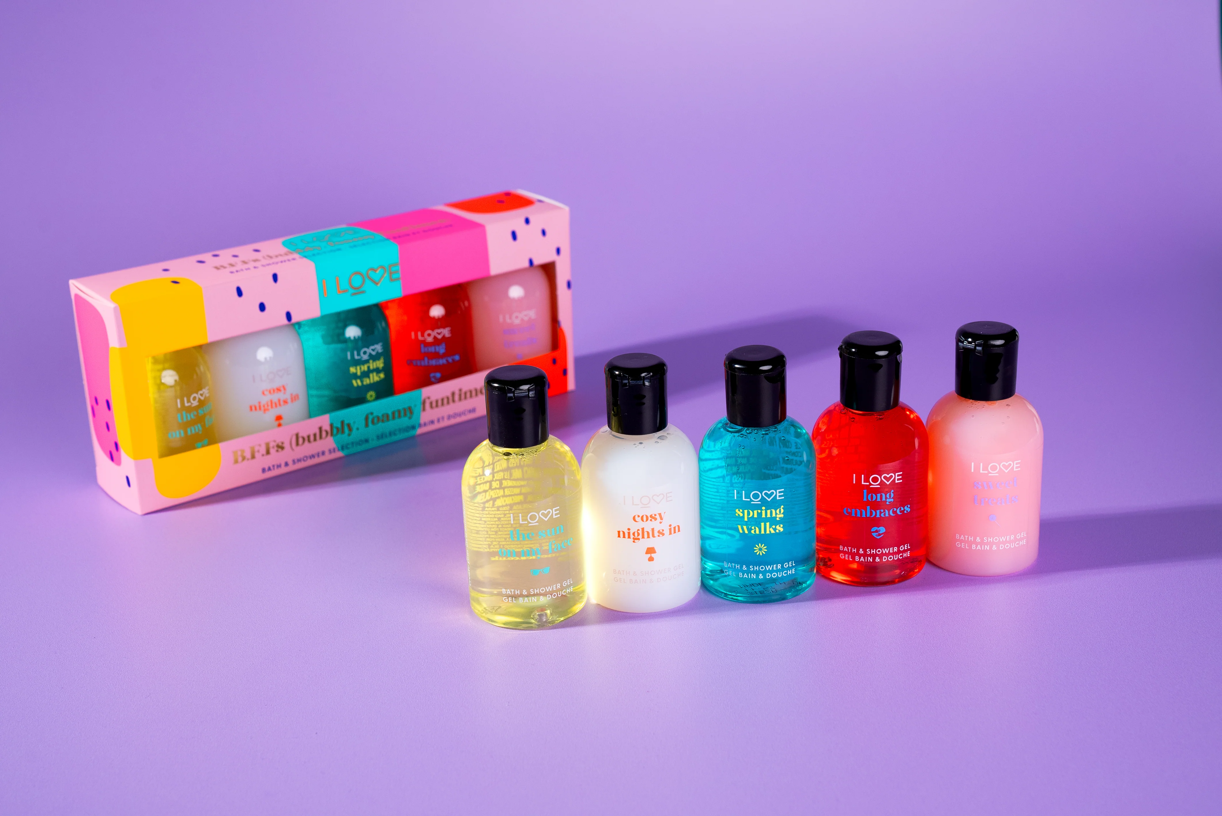 I Love B.F.F’S Bubbly, Foamy, Fun Times Shower Gel Collection - Image 7