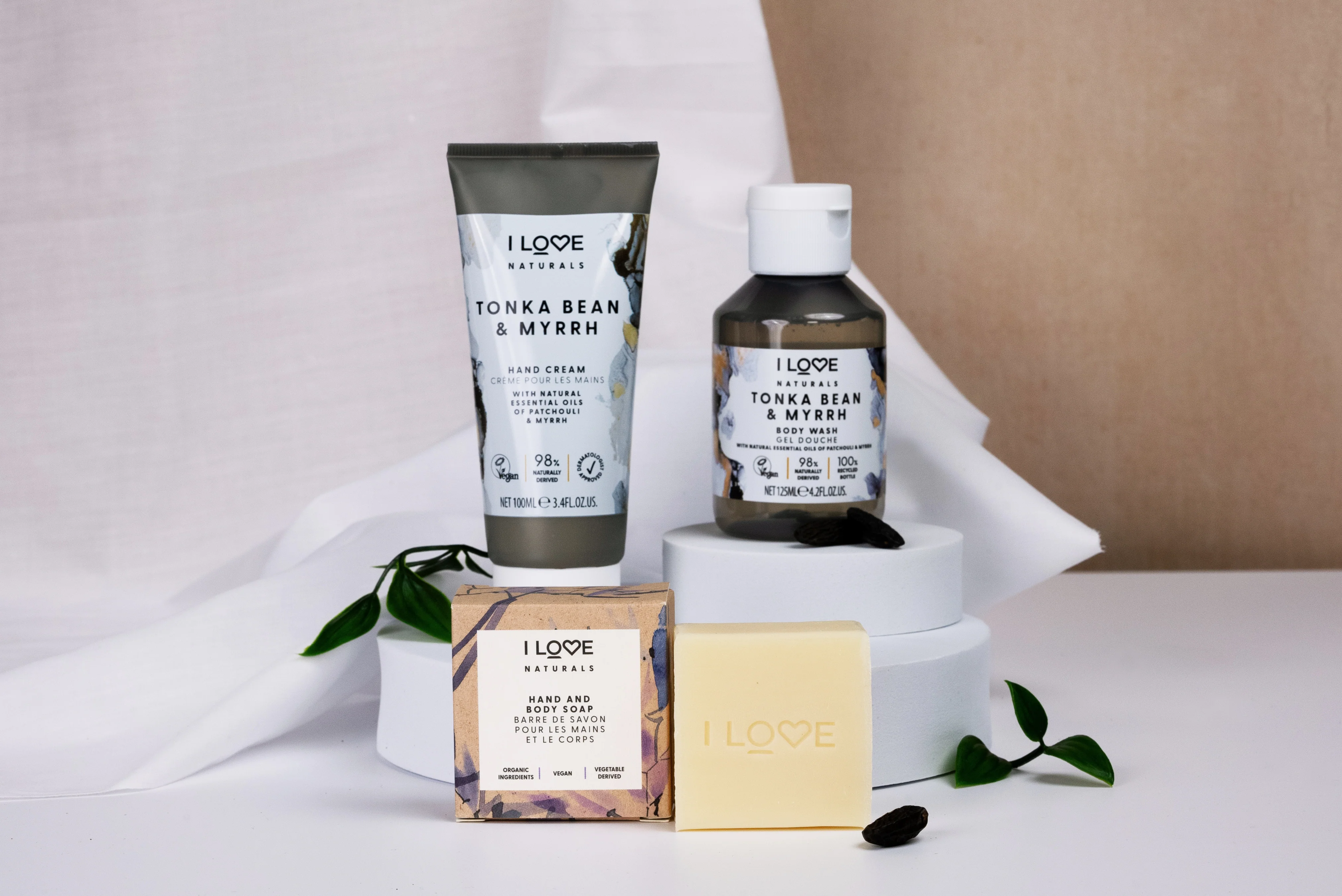 I Love Natural Trio Hand & Body Kit - Image 3